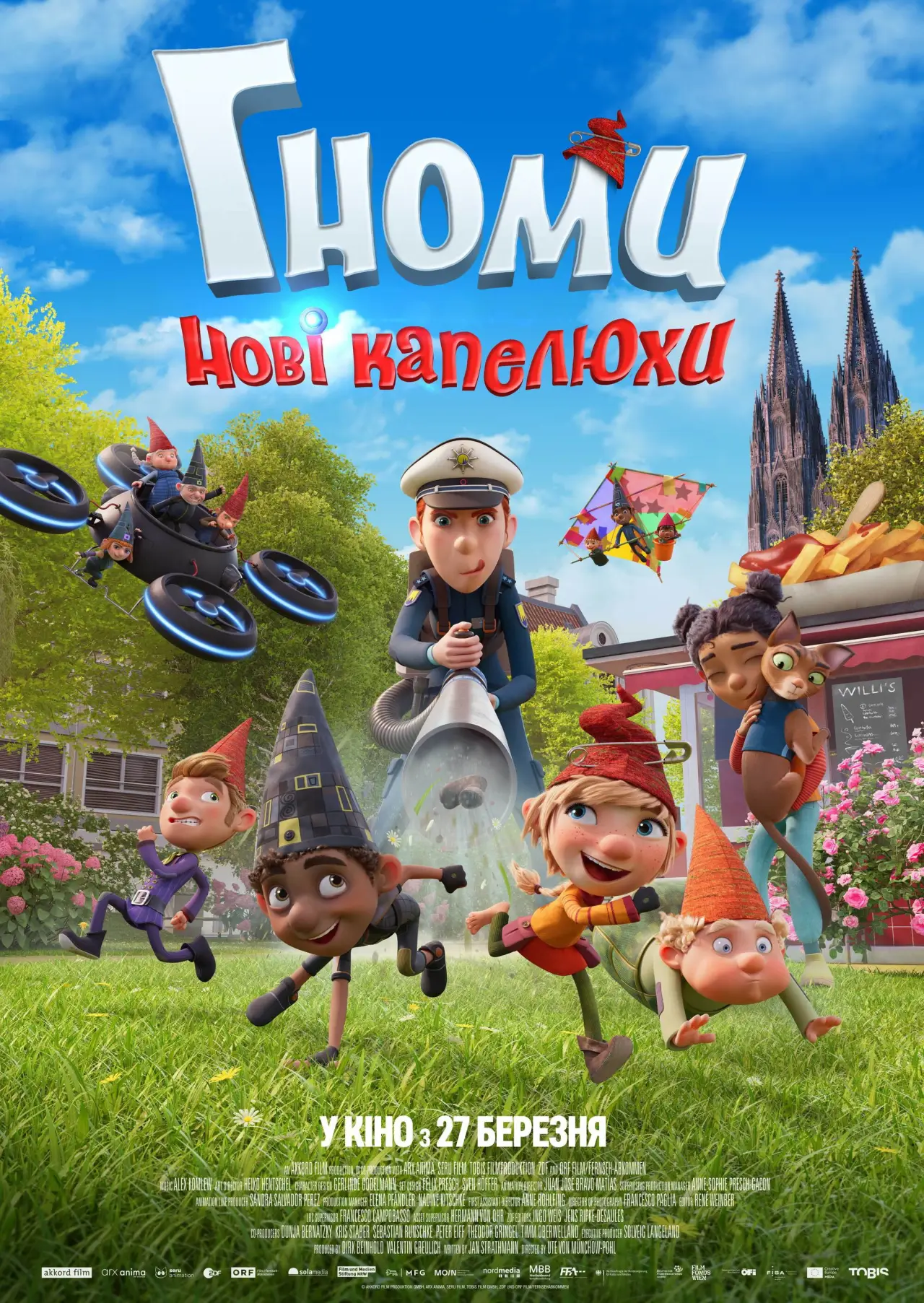 Постер до фільму "Гноми: Нові капелюхи"