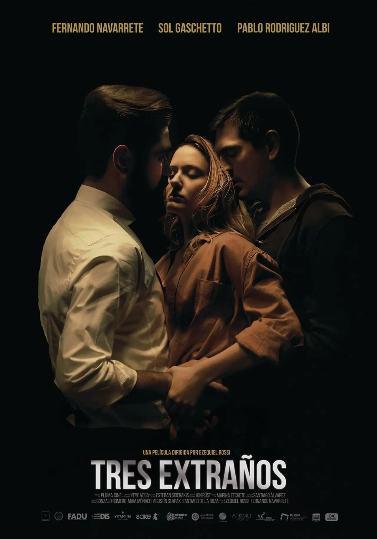 Постер до фільму "Tres extraños"