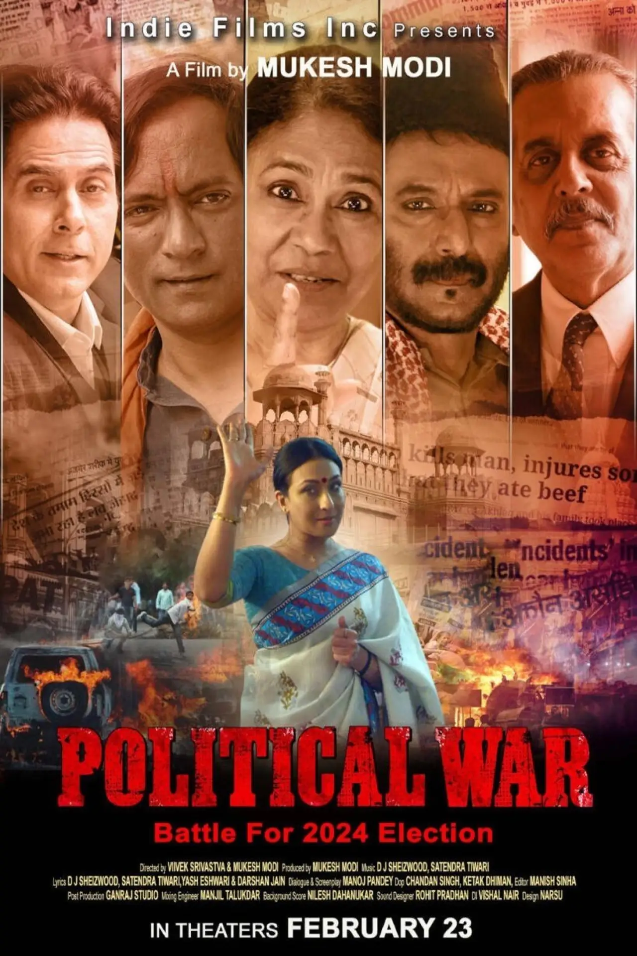 Постер до фільму "Political War"