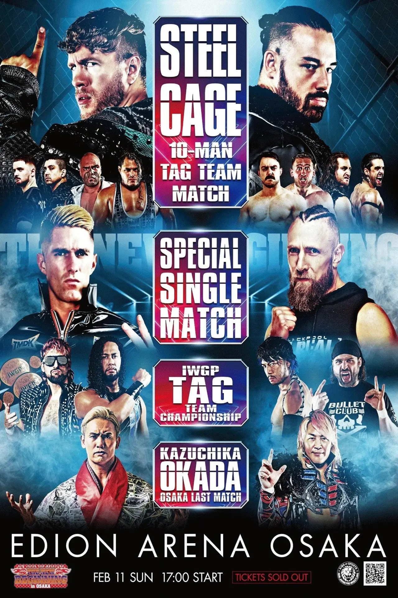 Постер до фільму "NJPW The New Beginning in Osaka 2024"