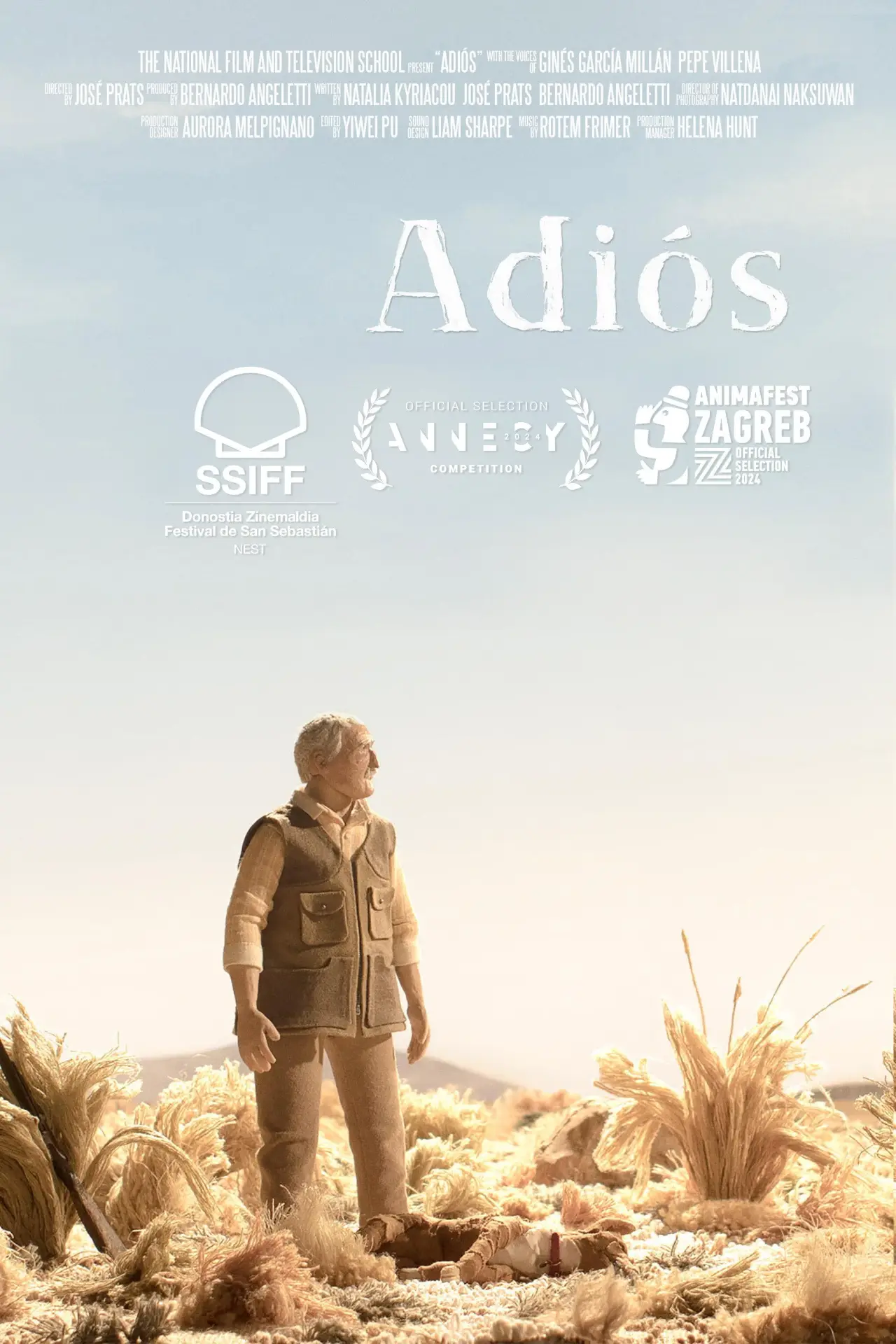 Постер до фільму "Adiós"
