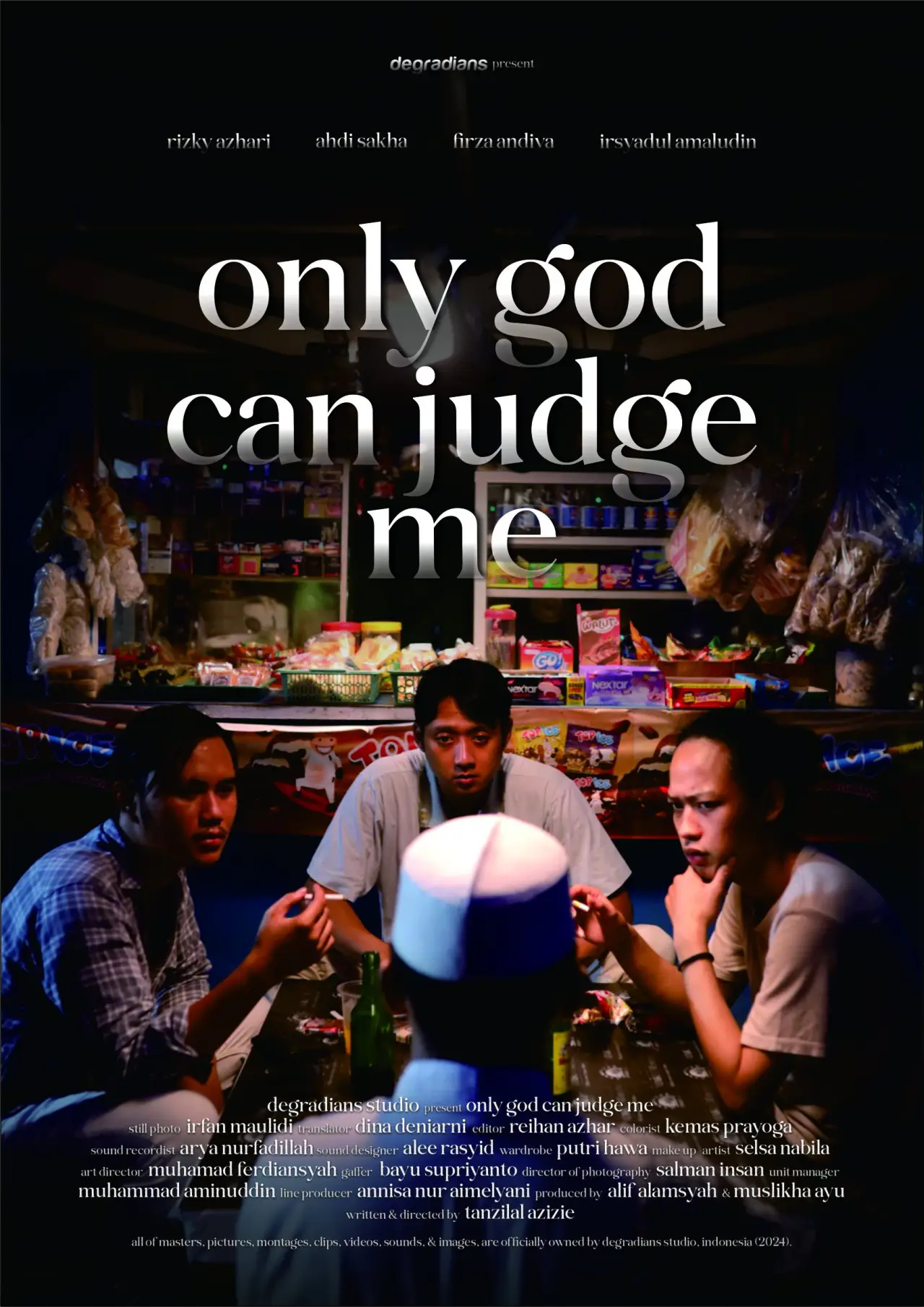 Постер до фільму "Only God Can Judge Me"