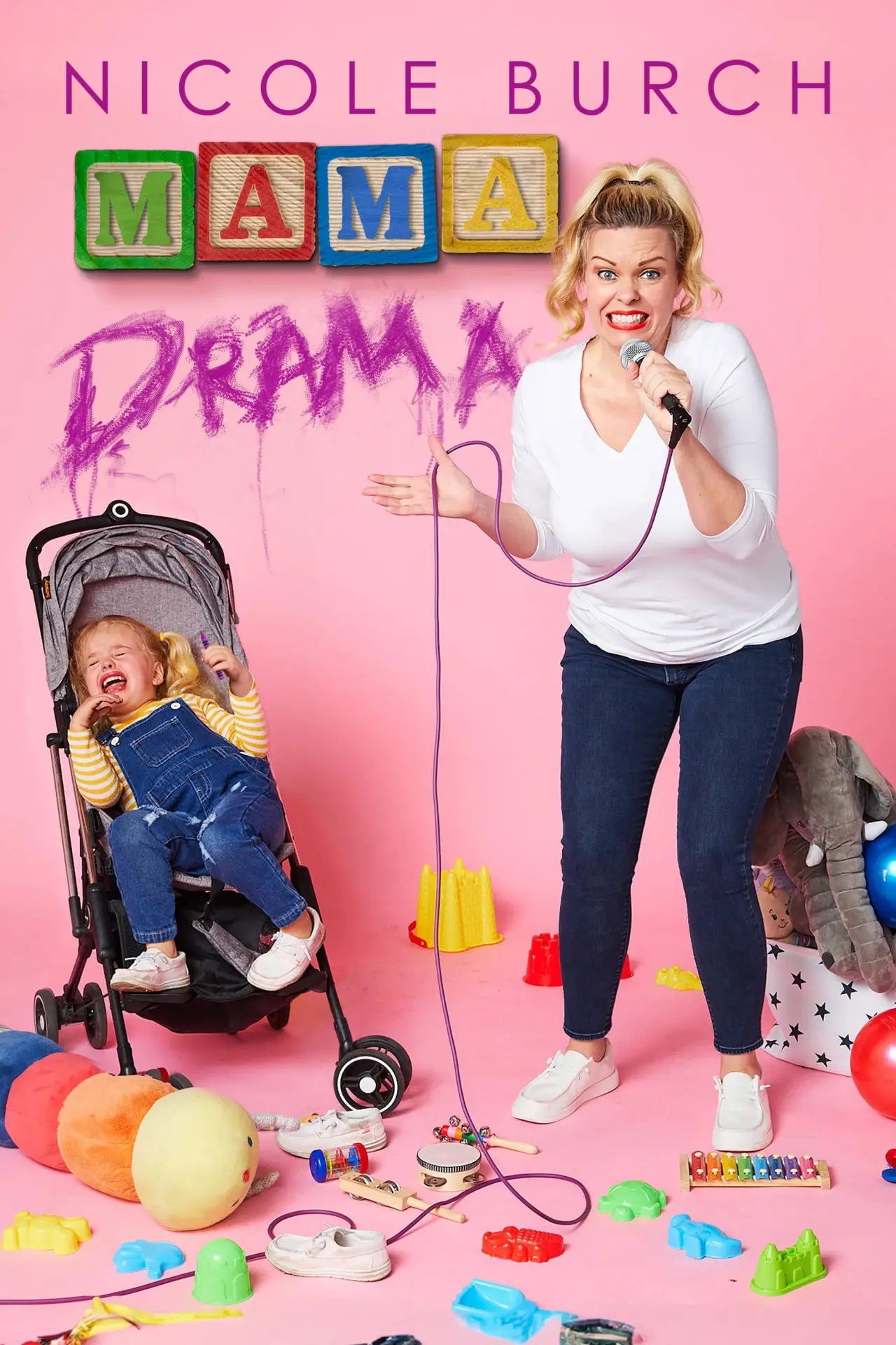Постер до фільму "Nicole Burch: Mama Drama"