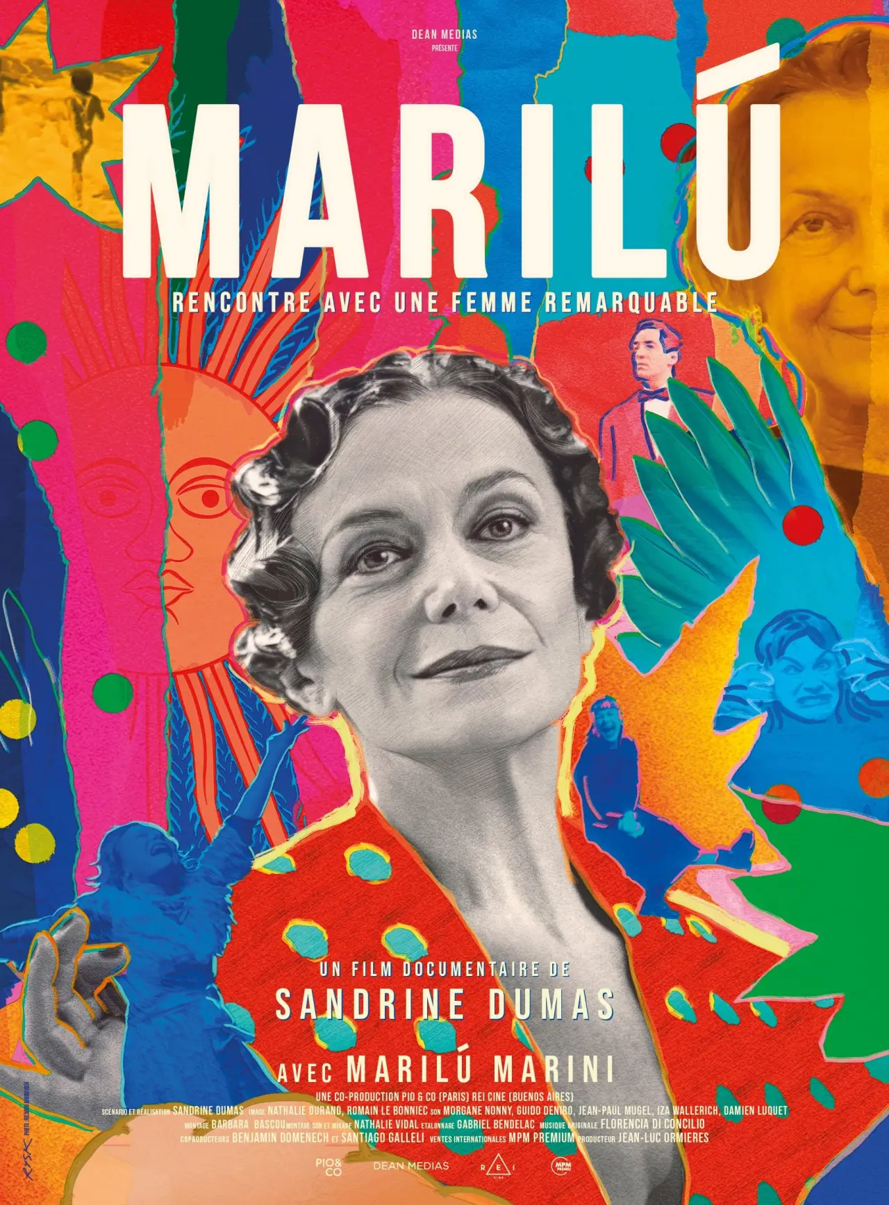 Постер до фільму "Marilú – Encontre avec une femme remarquable"