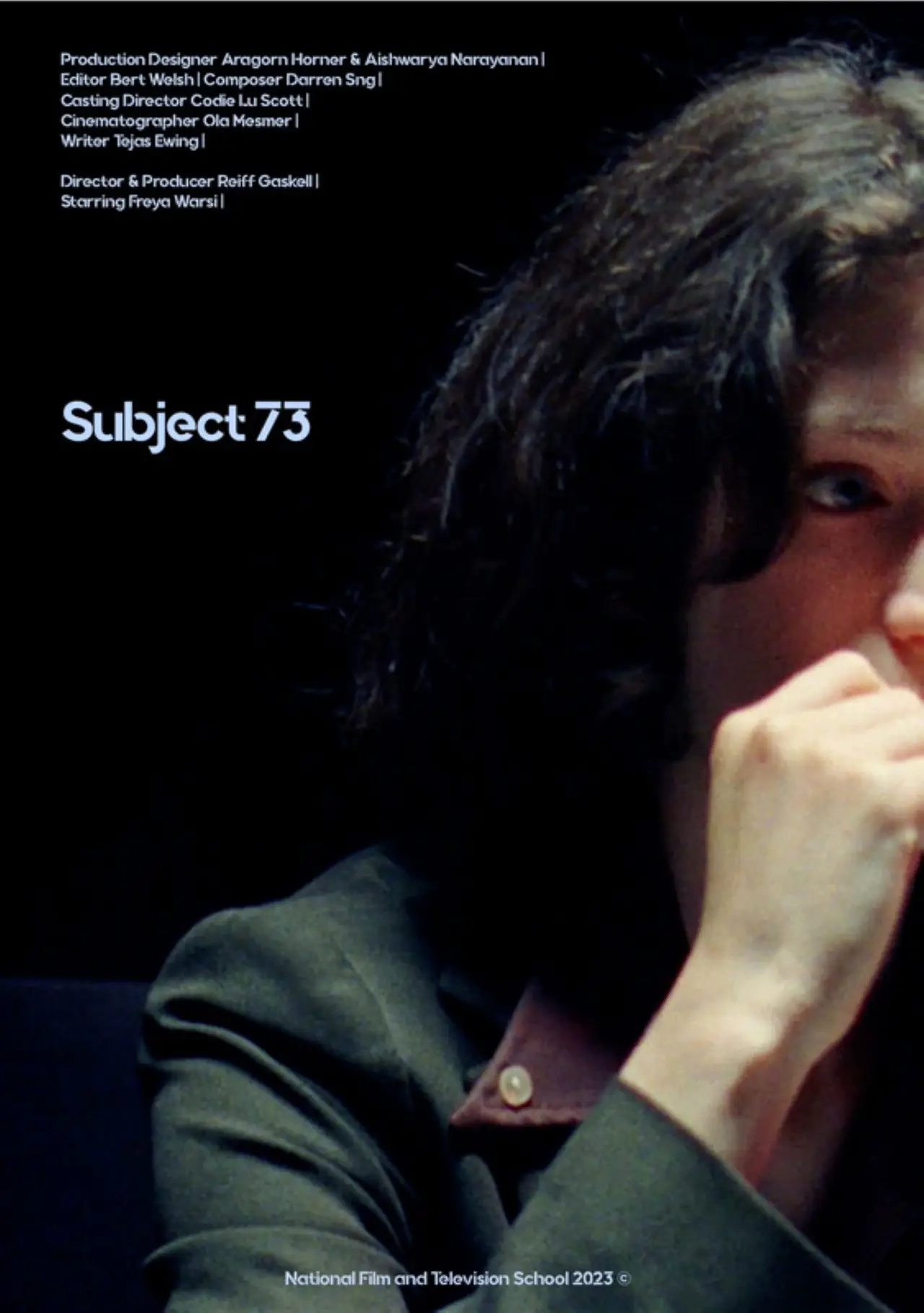 Постер до фільму "Subject 73"