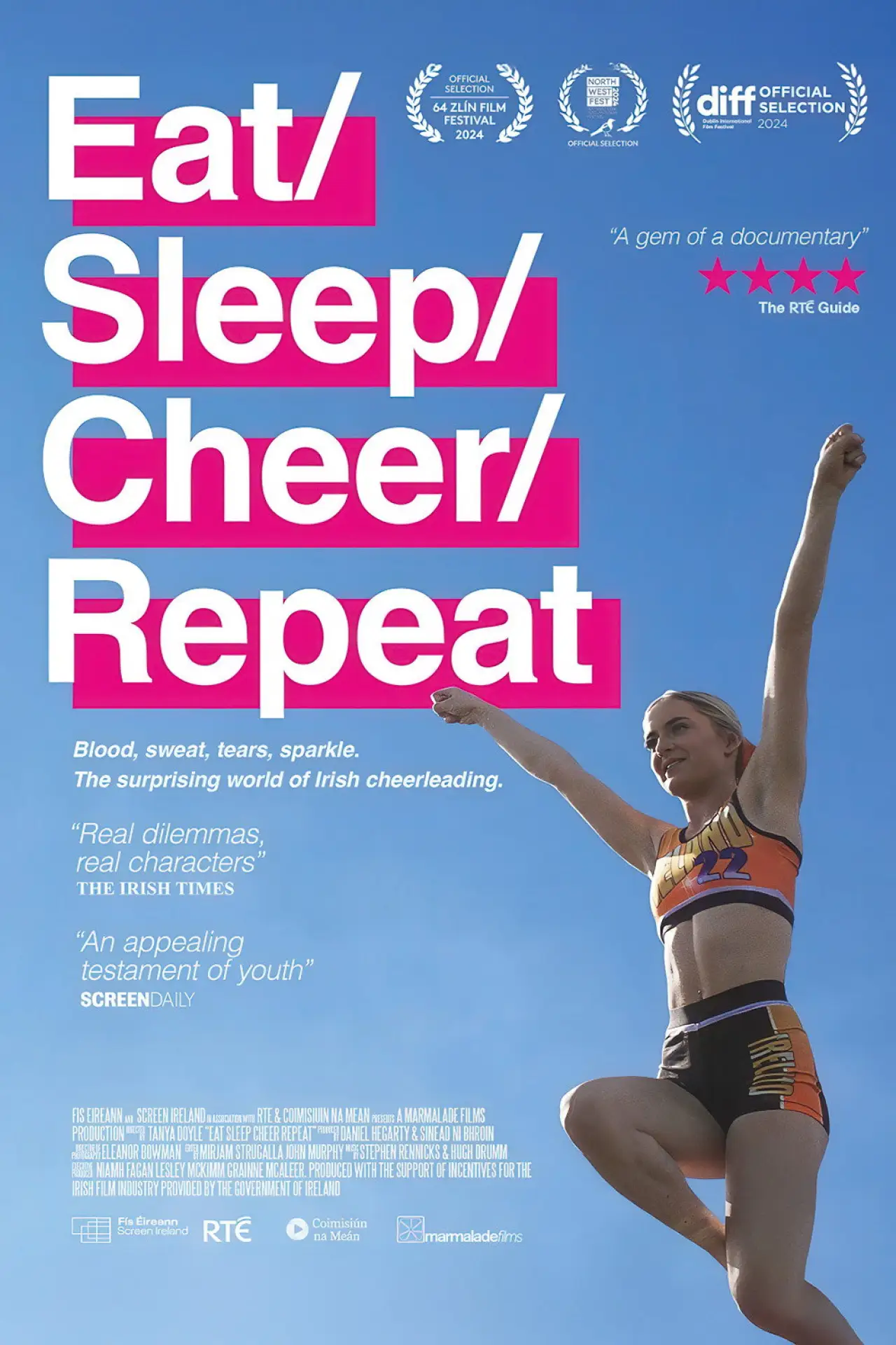 Постер до фільму "Eat / Sleep / Cheer / Repeat"