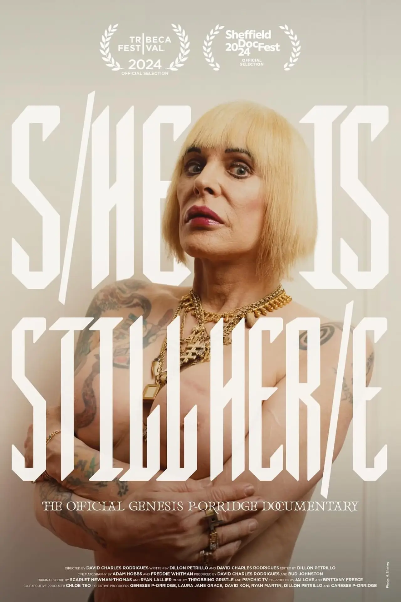 Постер до фільму "S/He Is Still Her/e: The Official Genesis P-Orridge Documentary"