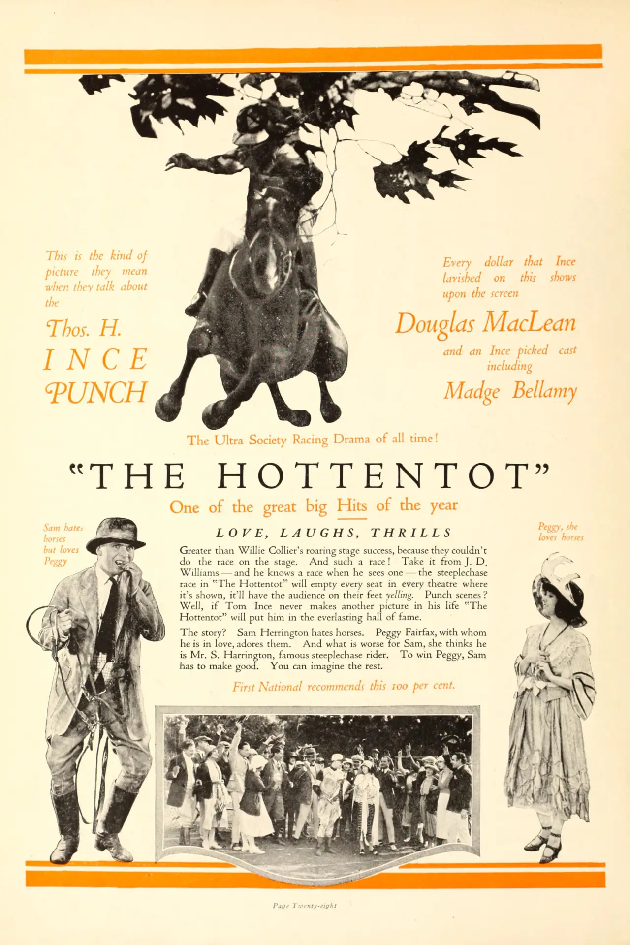 Постер до фільму "The Hottentot"