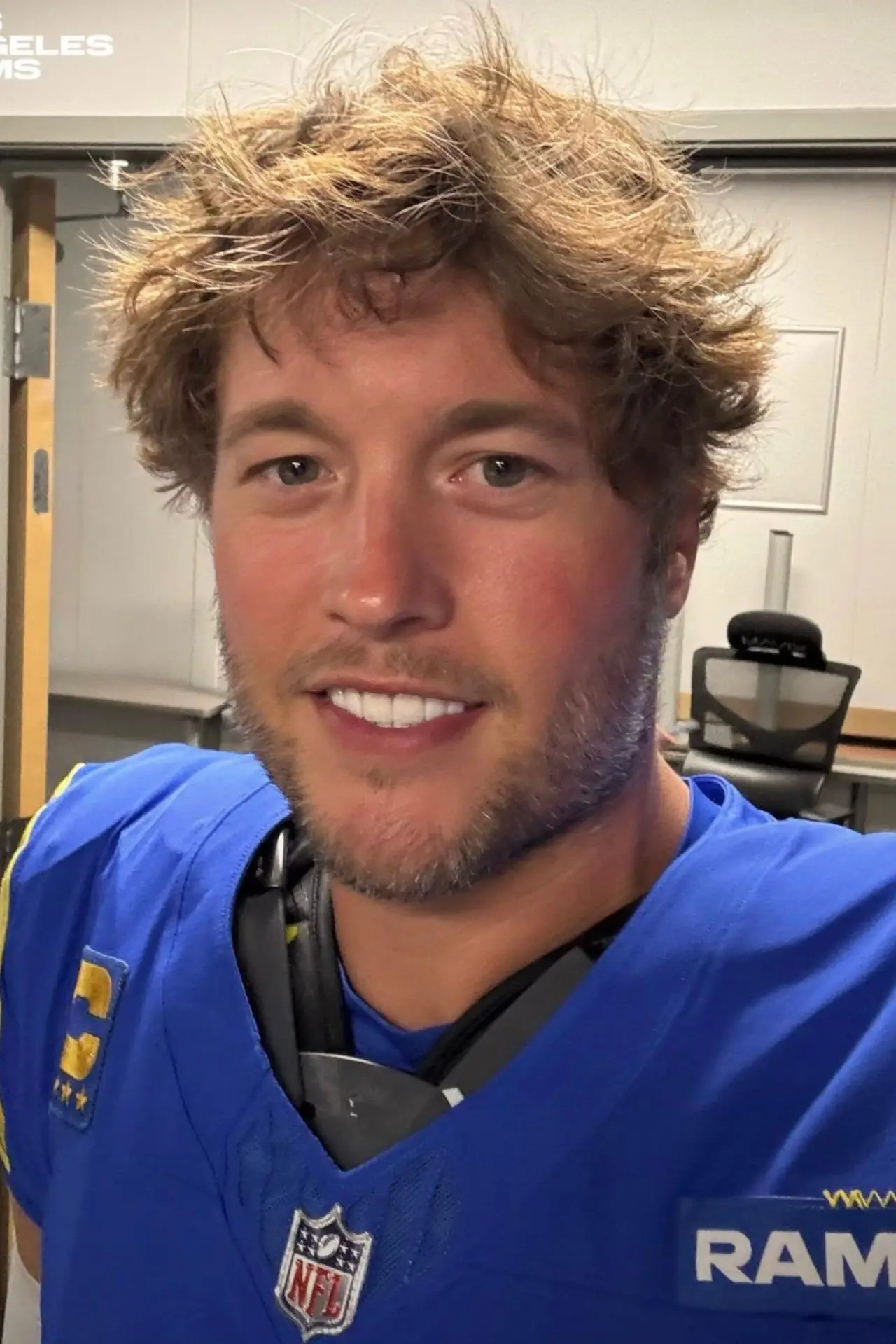 Постер до фільму "Matthew Stafford: Locked In"