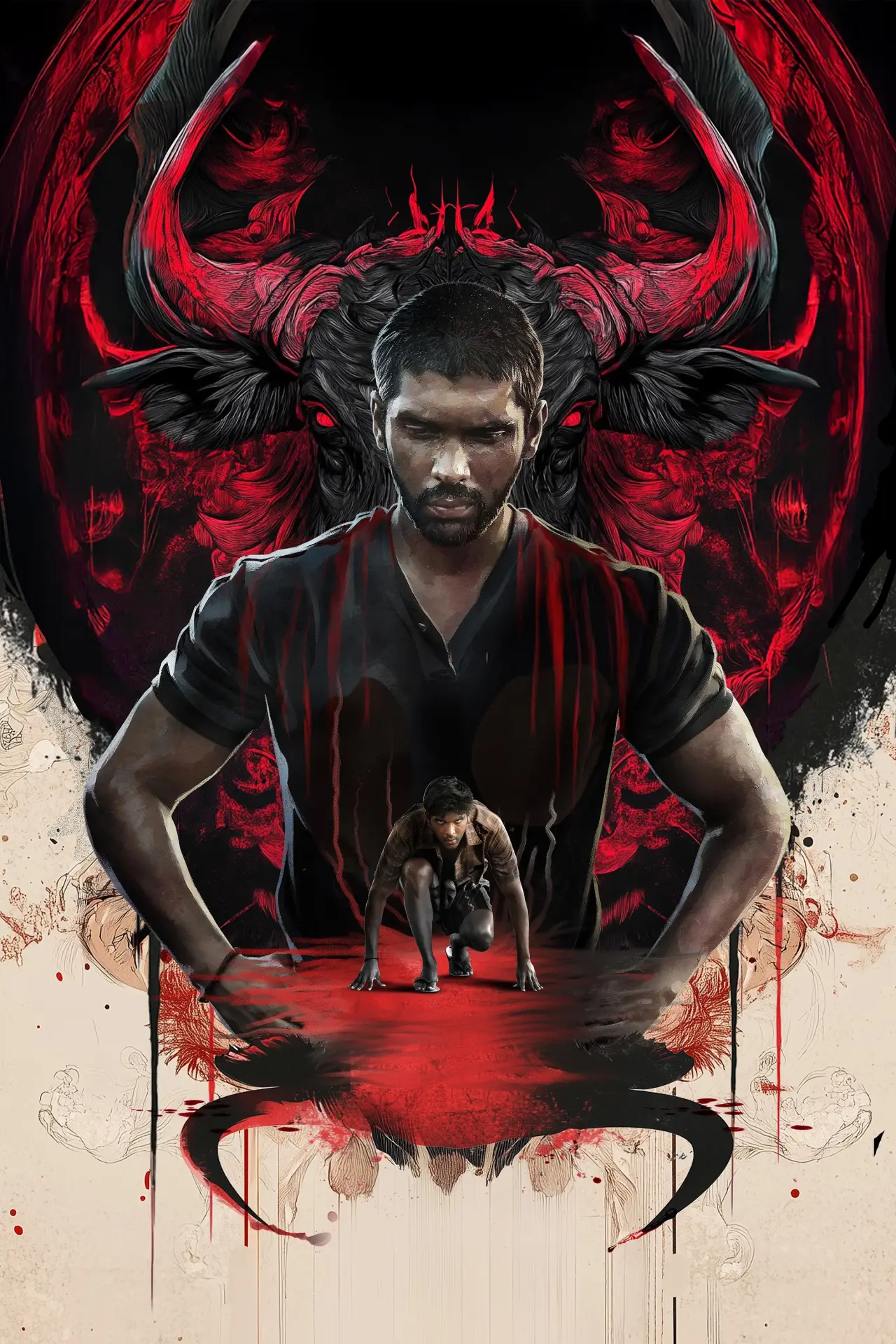 Постер до фільму "பைசன் காளமாடன்"