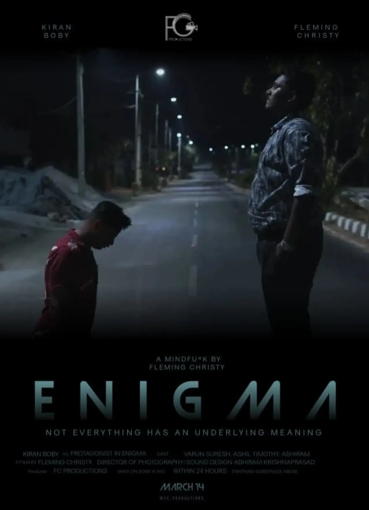 Постер до фільму "ENIGMA - shattered reality"