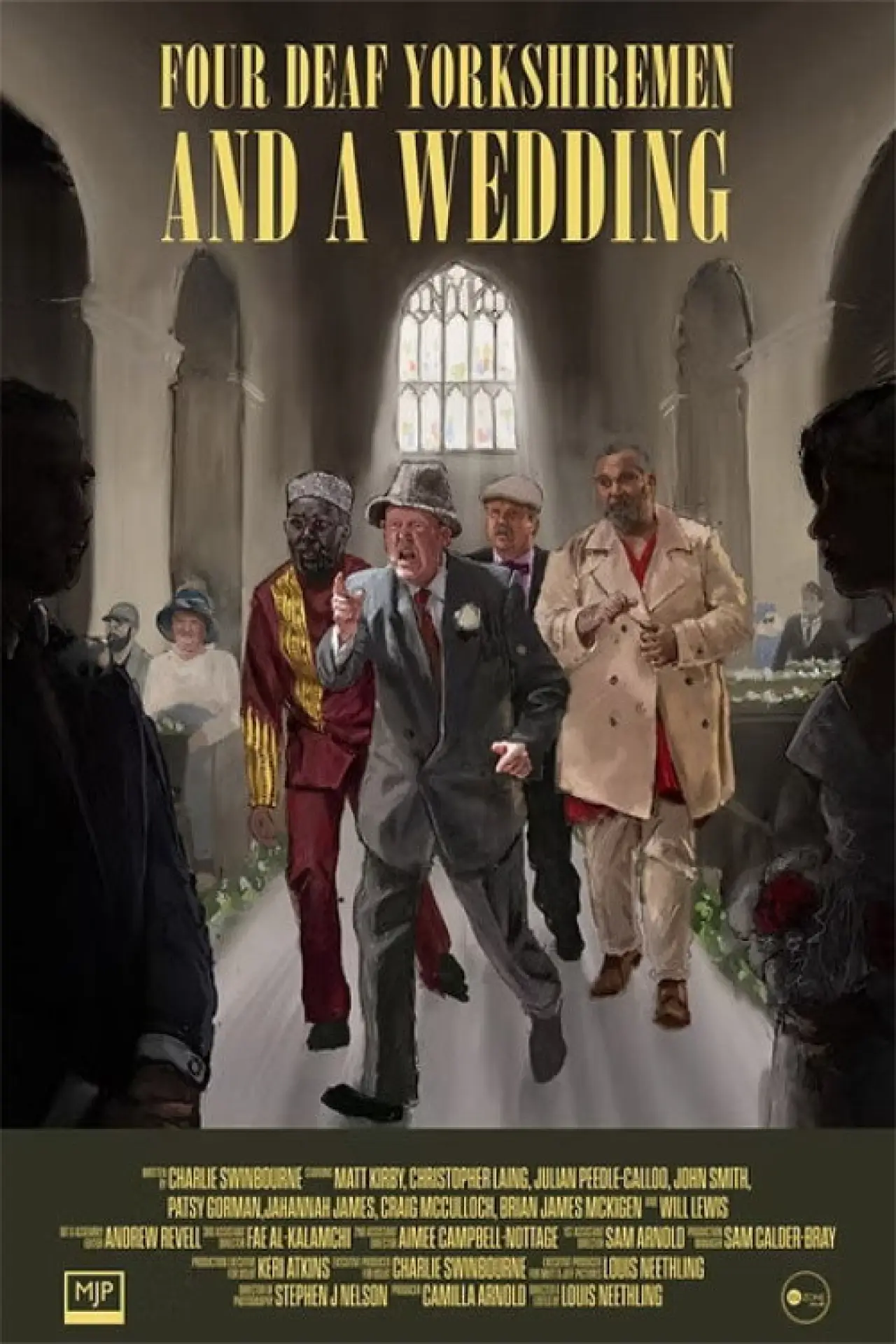 Постер до фільму "Four Deaf Yorkshiremen and a Wedding"