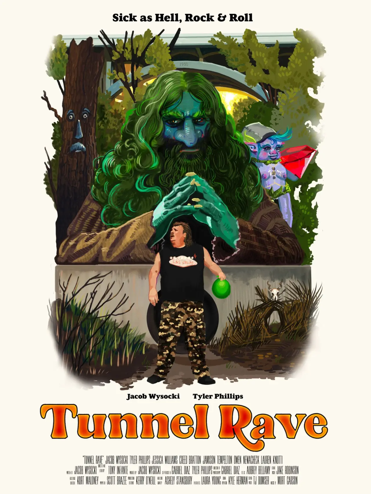 Постер до фільму "Tunnel Rave"