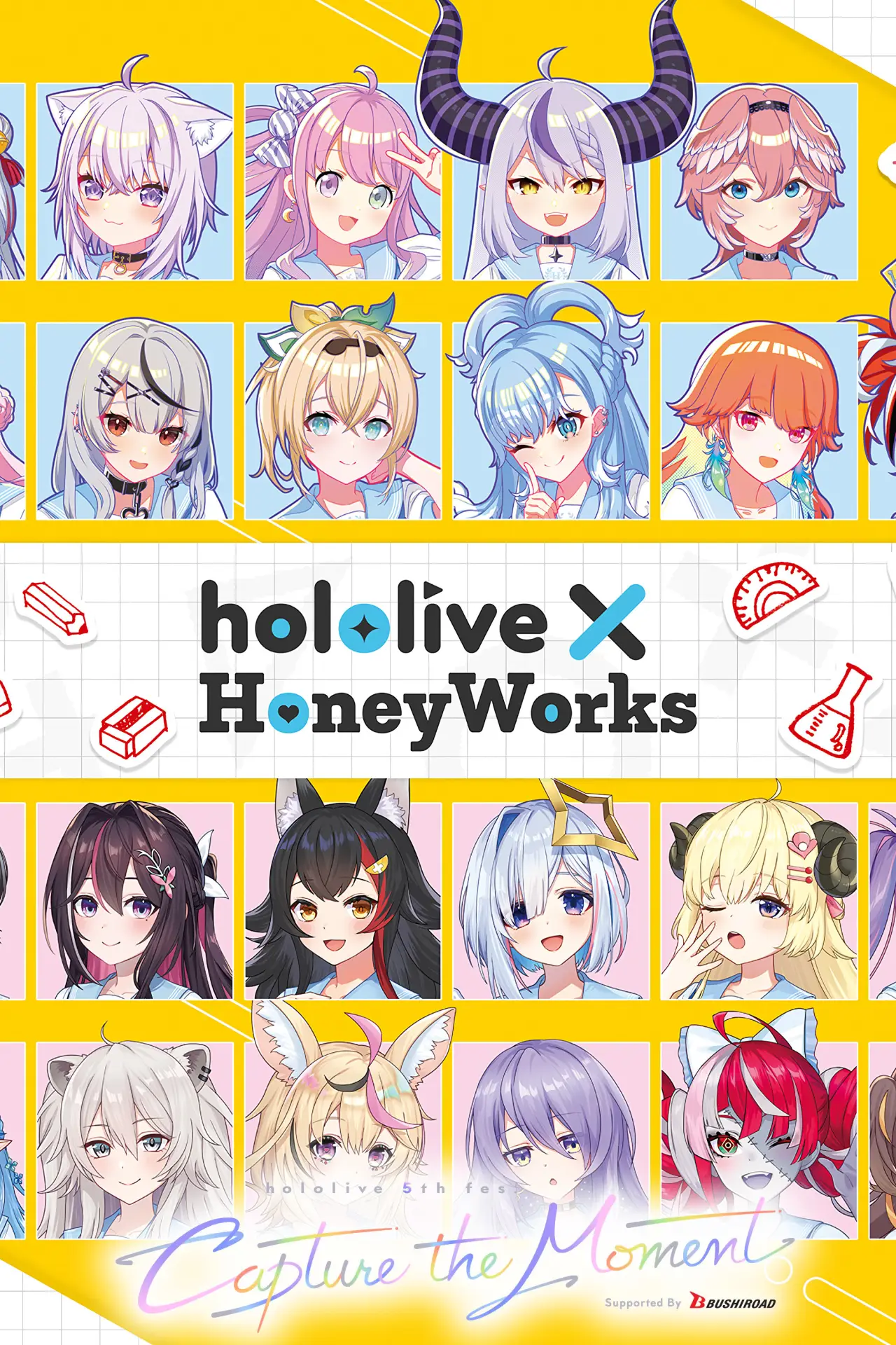 Постер до фільму "hololive 5th fes. Capture the Moment Day 2 HoneyWorks Stage"