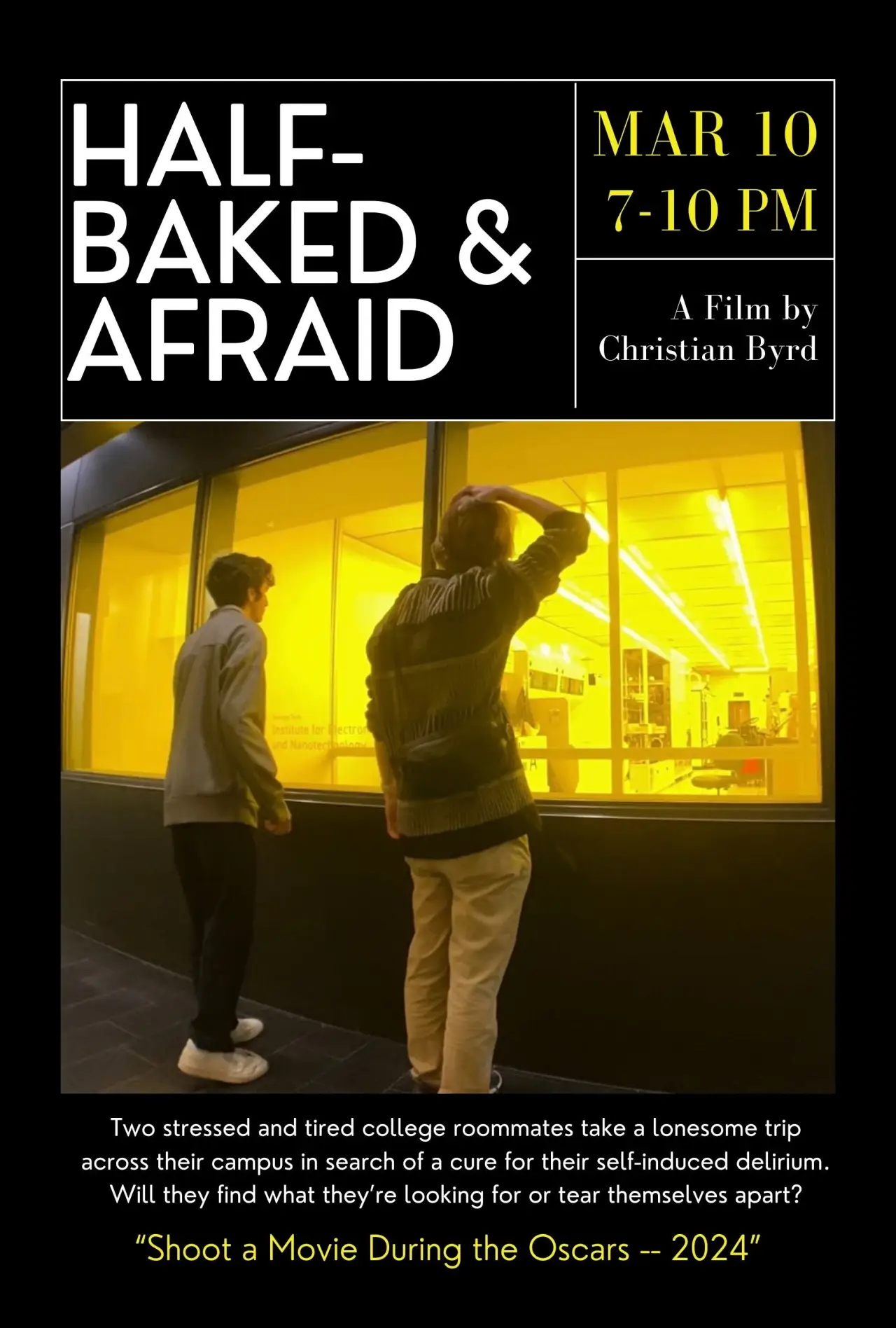 Постер до фільму "Half-Baked & Afraid"