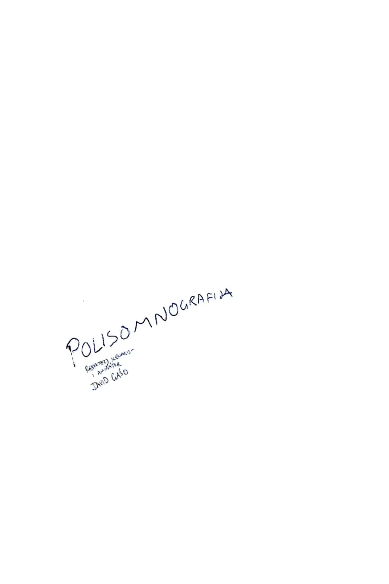 Постер до фільму "Polisomnografija"