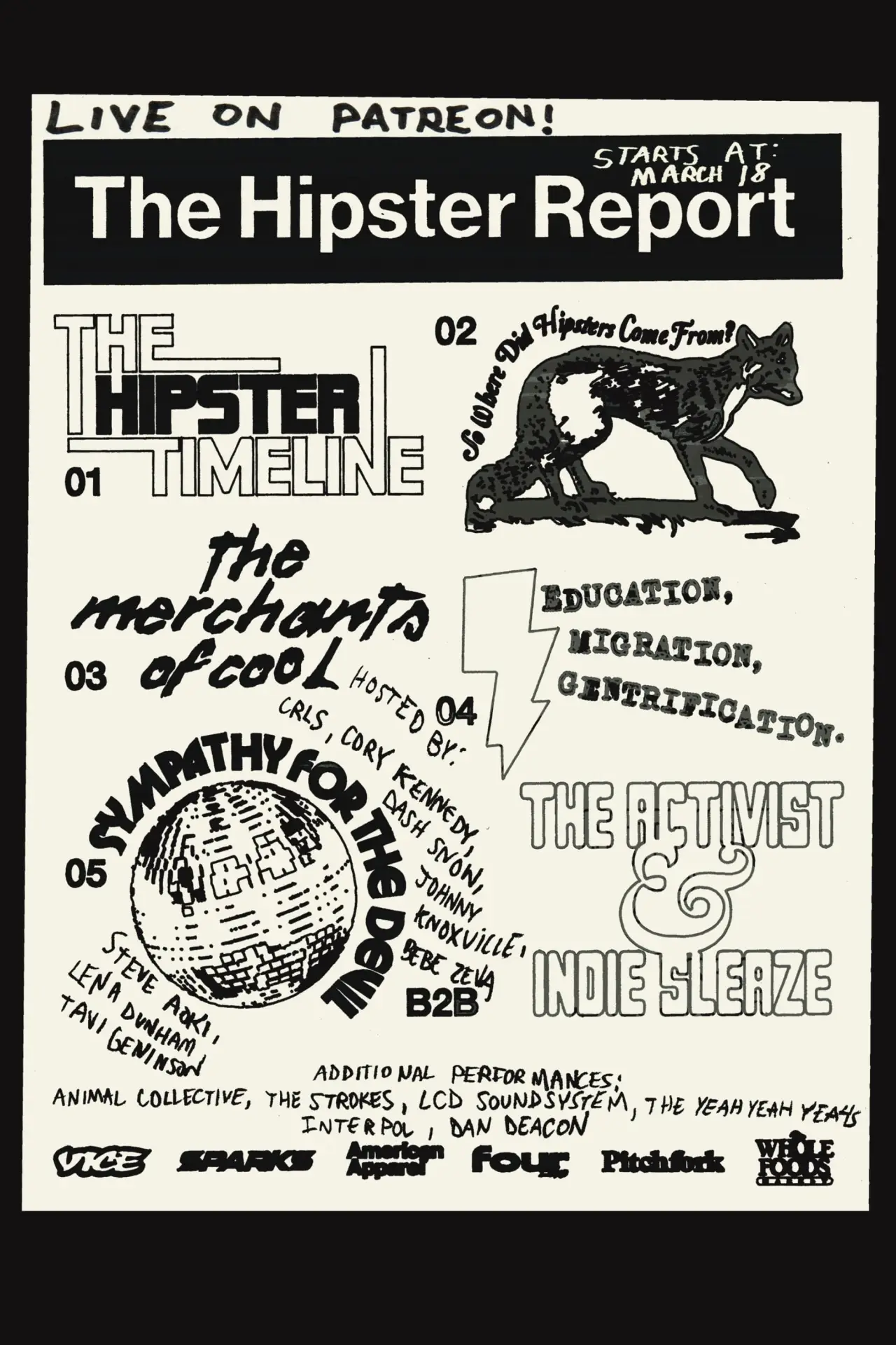 Постер до фільму "The Hipster Report"