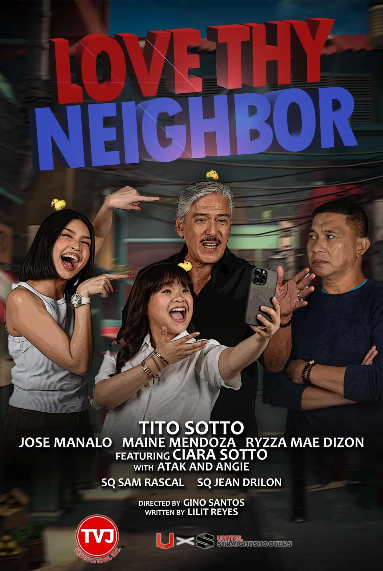 Постер до фільму "Love Thy Neighbor"