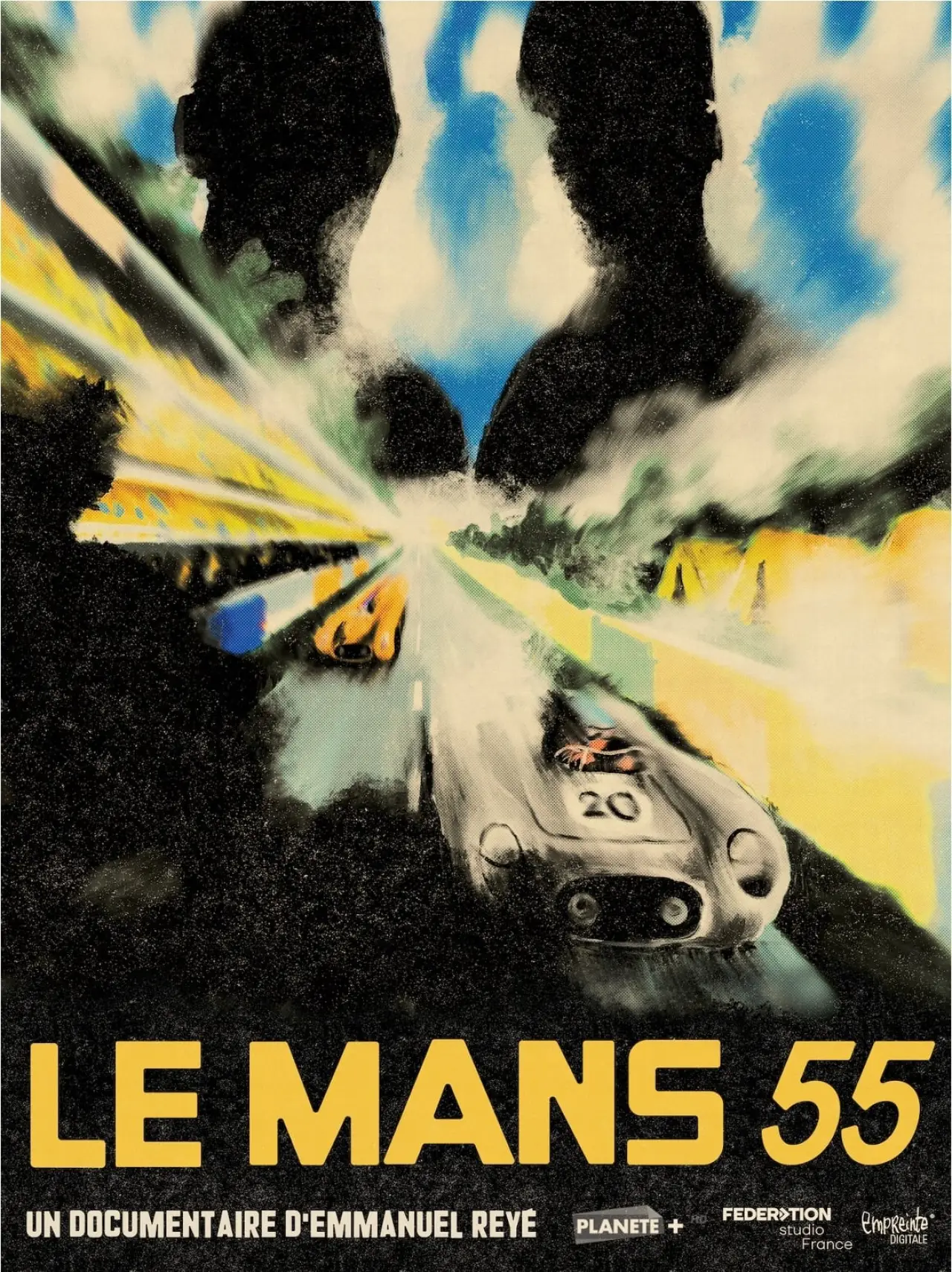 Постер до фільму "Le Mans 55, une tragédie française"