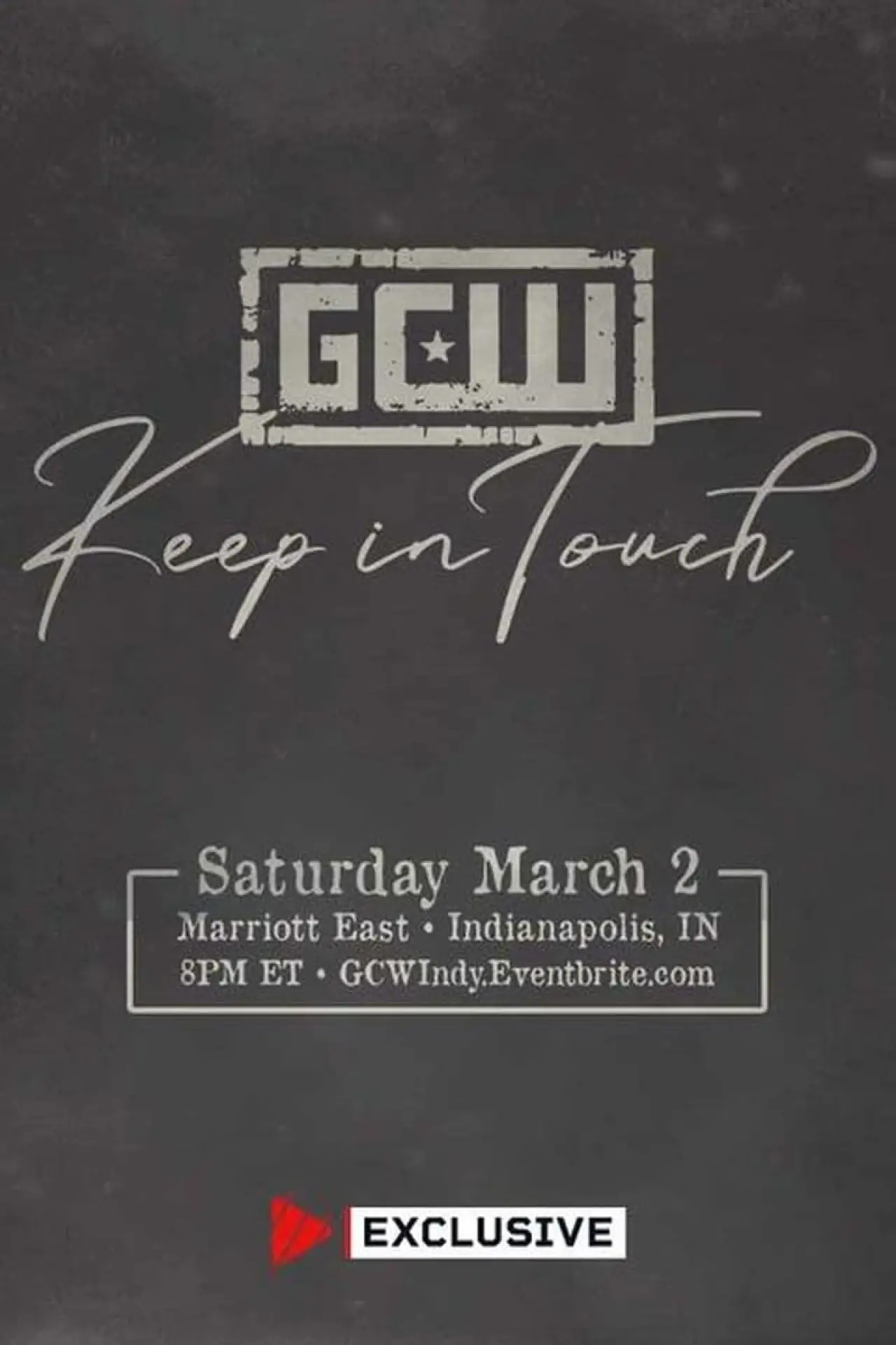 Постер до фільму "GCW Keep in Touch 2024"