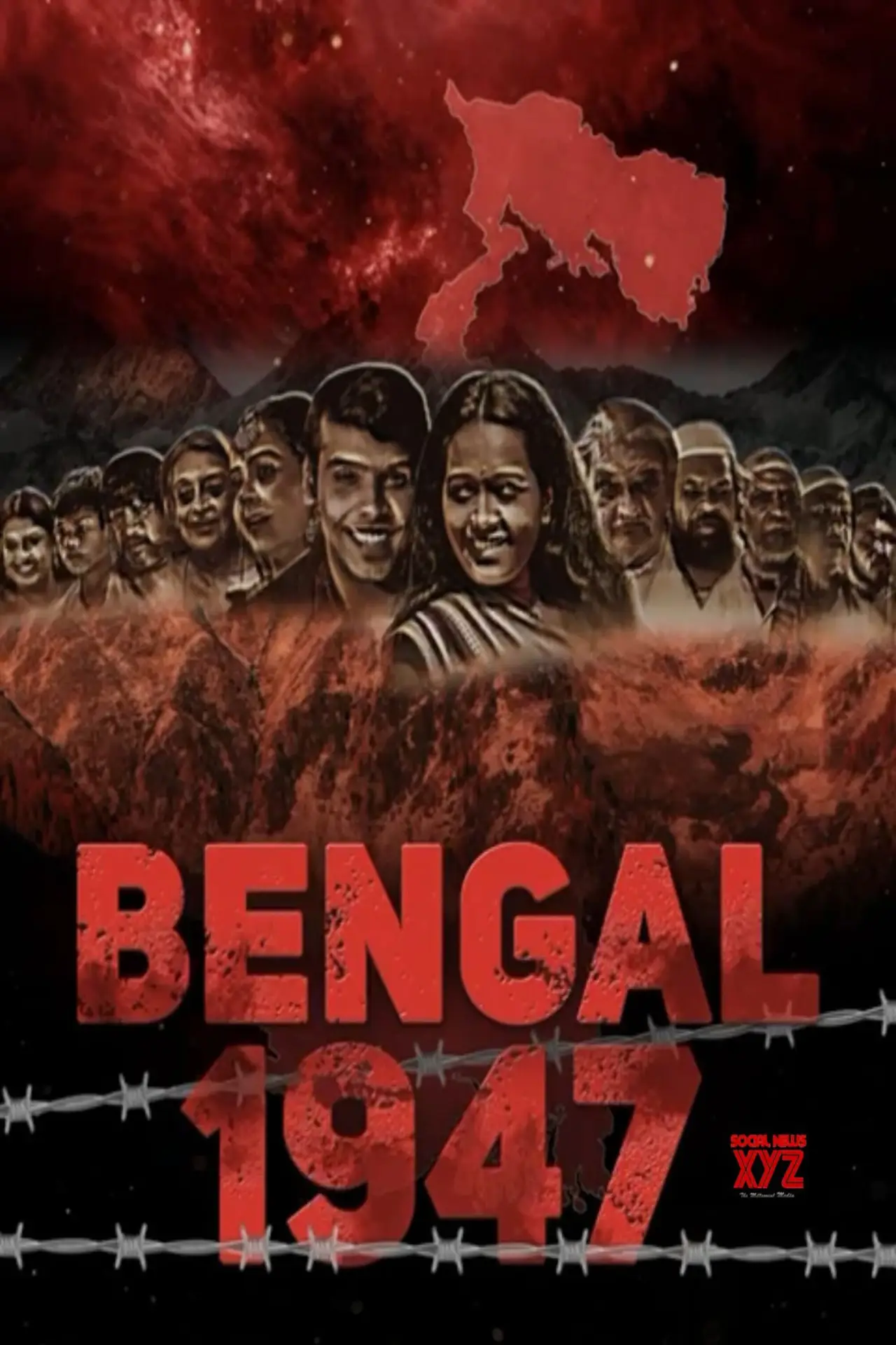 Постер до фільму "Bengal 1947"