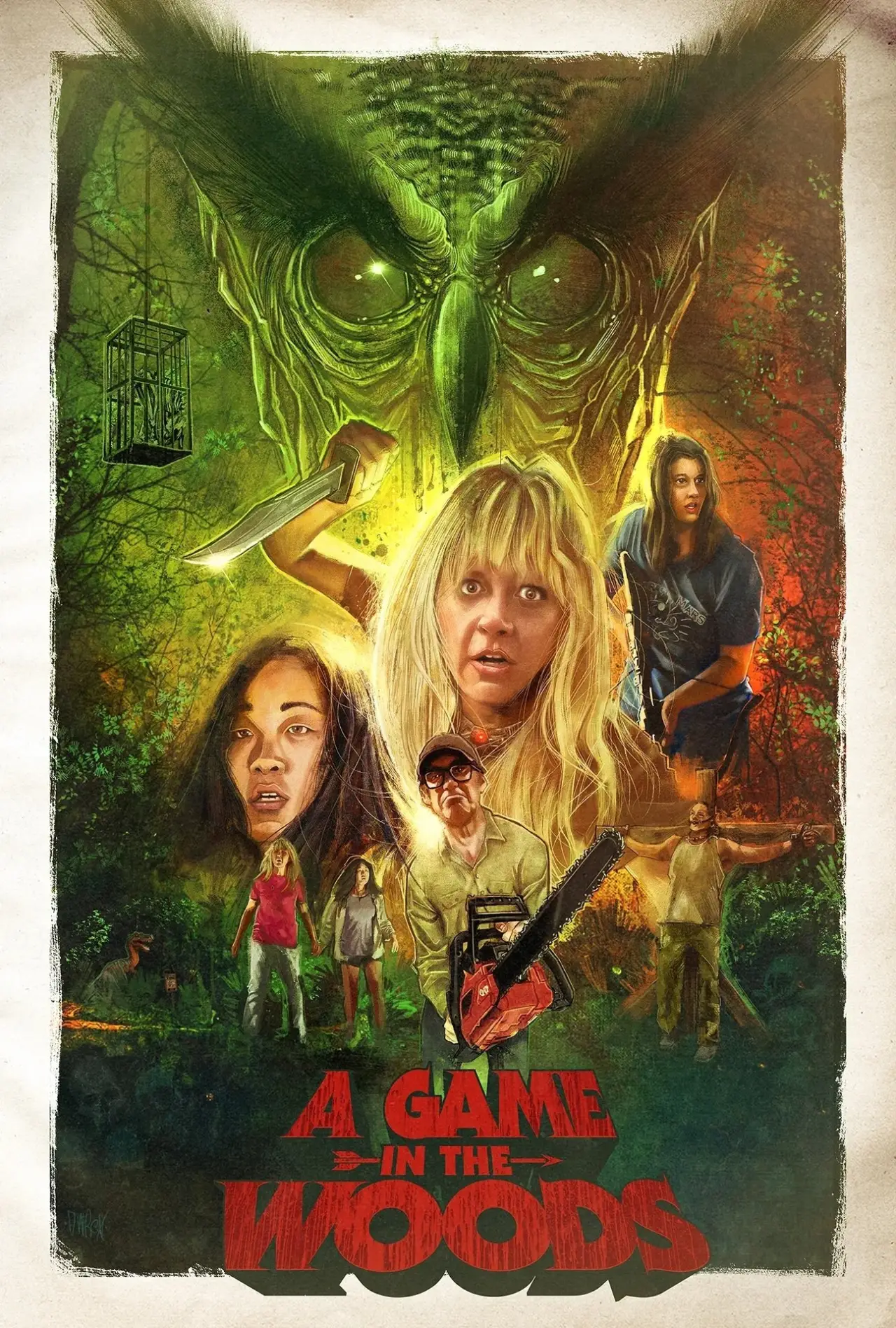 Постер до фільму "A Game in the Woods"