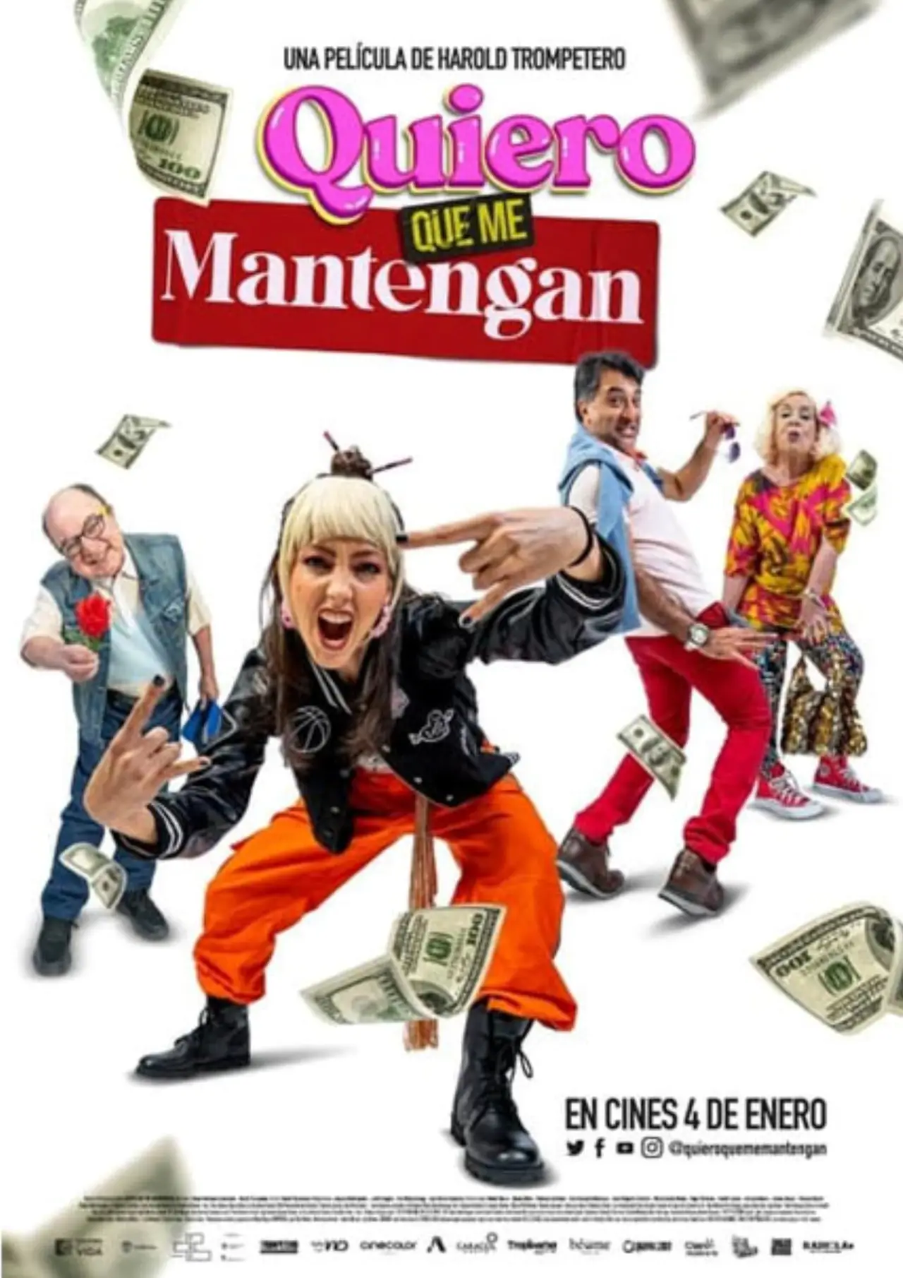 Постер до фільму "Quiero que me mantengan"