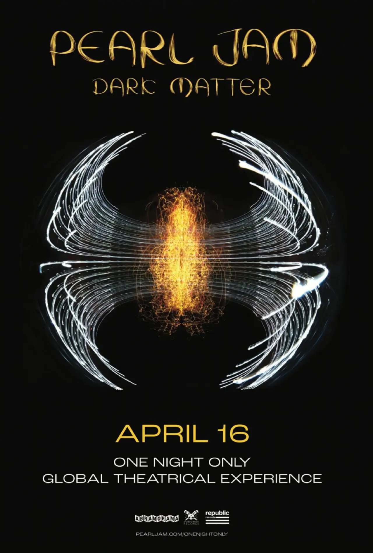 Постер до фільму "Pearl Jam: Dark Matter – Global Theatrical Experience"
