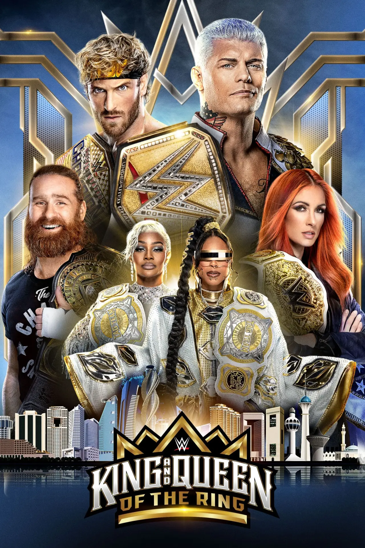 Постер до фільму "WWE King and Queen of the Ring"