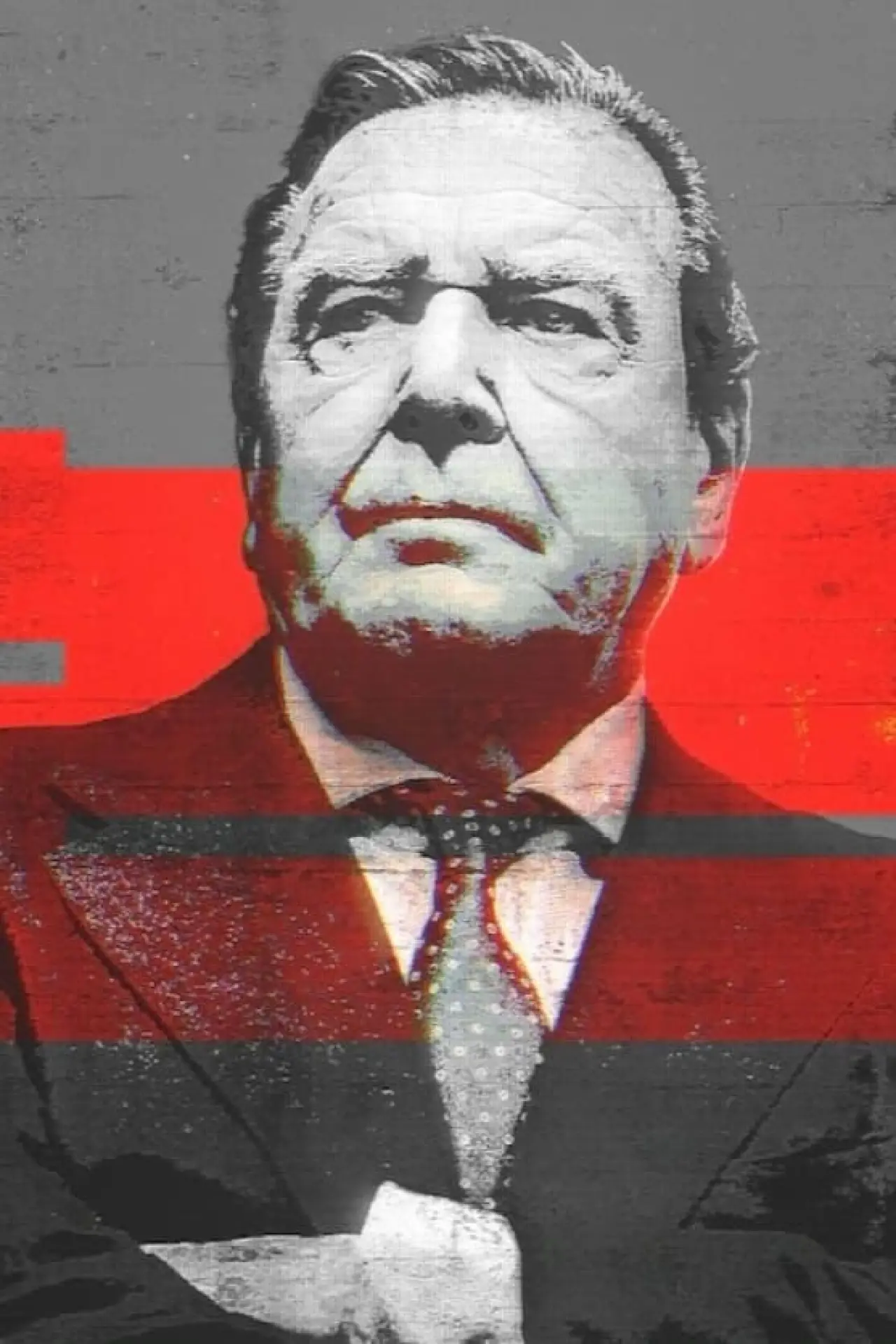 Постер до фільму "Außer Dienst? Die Gerhard Schröder Story"
