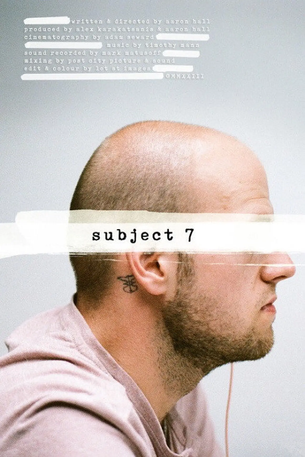 Постер до фільму "Subject 7"