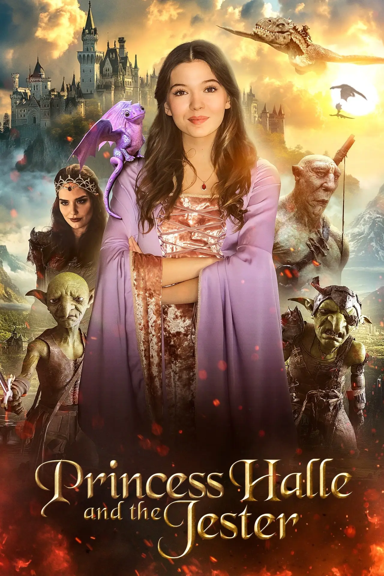 Постер до фільму "Princess Halle and the Jester"