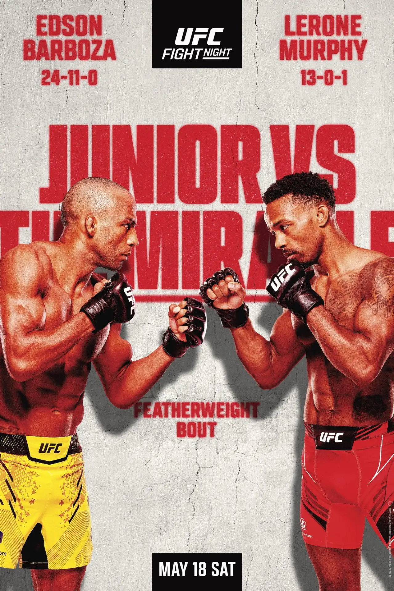 Постер до фільму "UFC Fight Night 241: Barboza vs. Murphy"