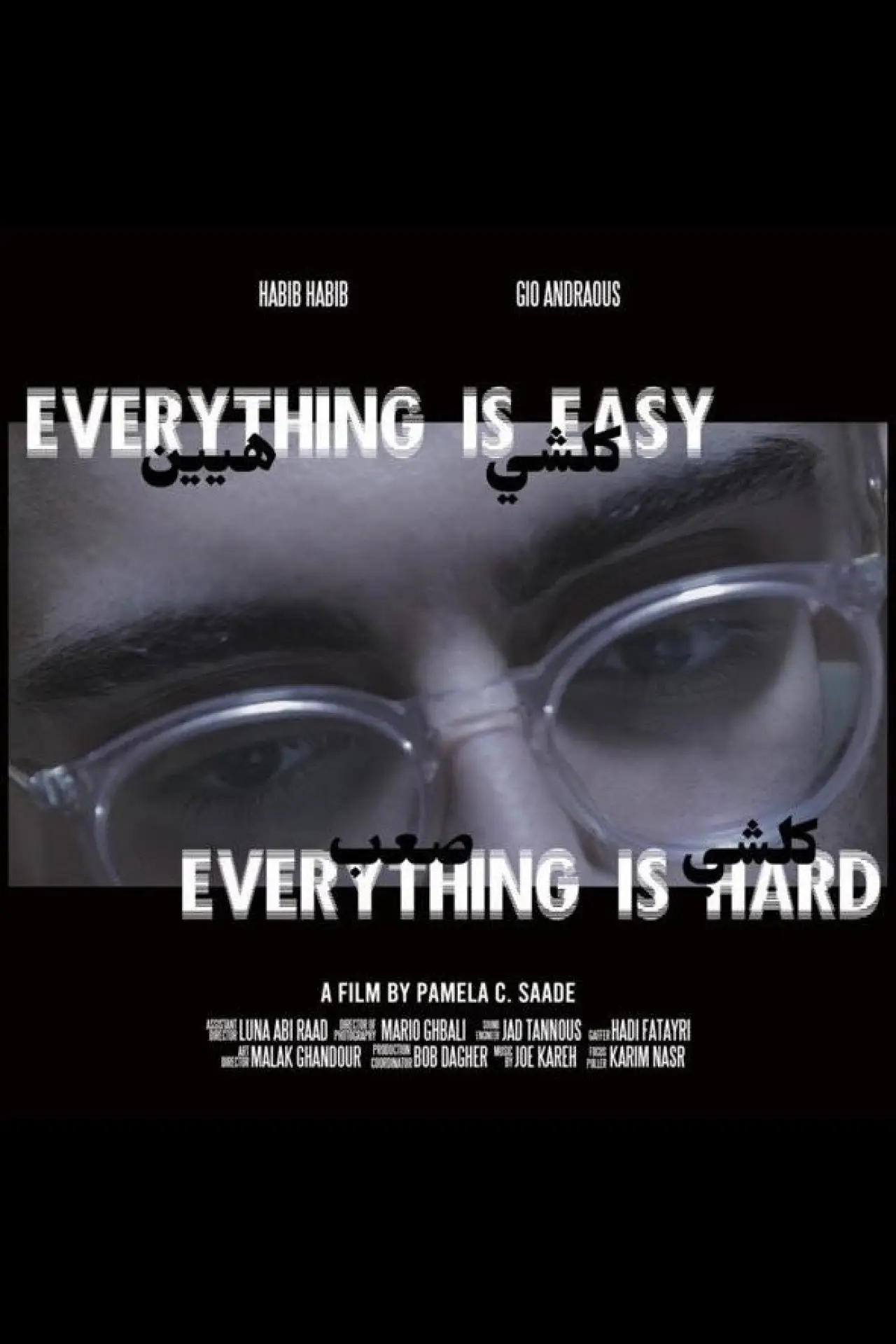 Постер до фільму "Everything Is Easy, Everything Is Hard"