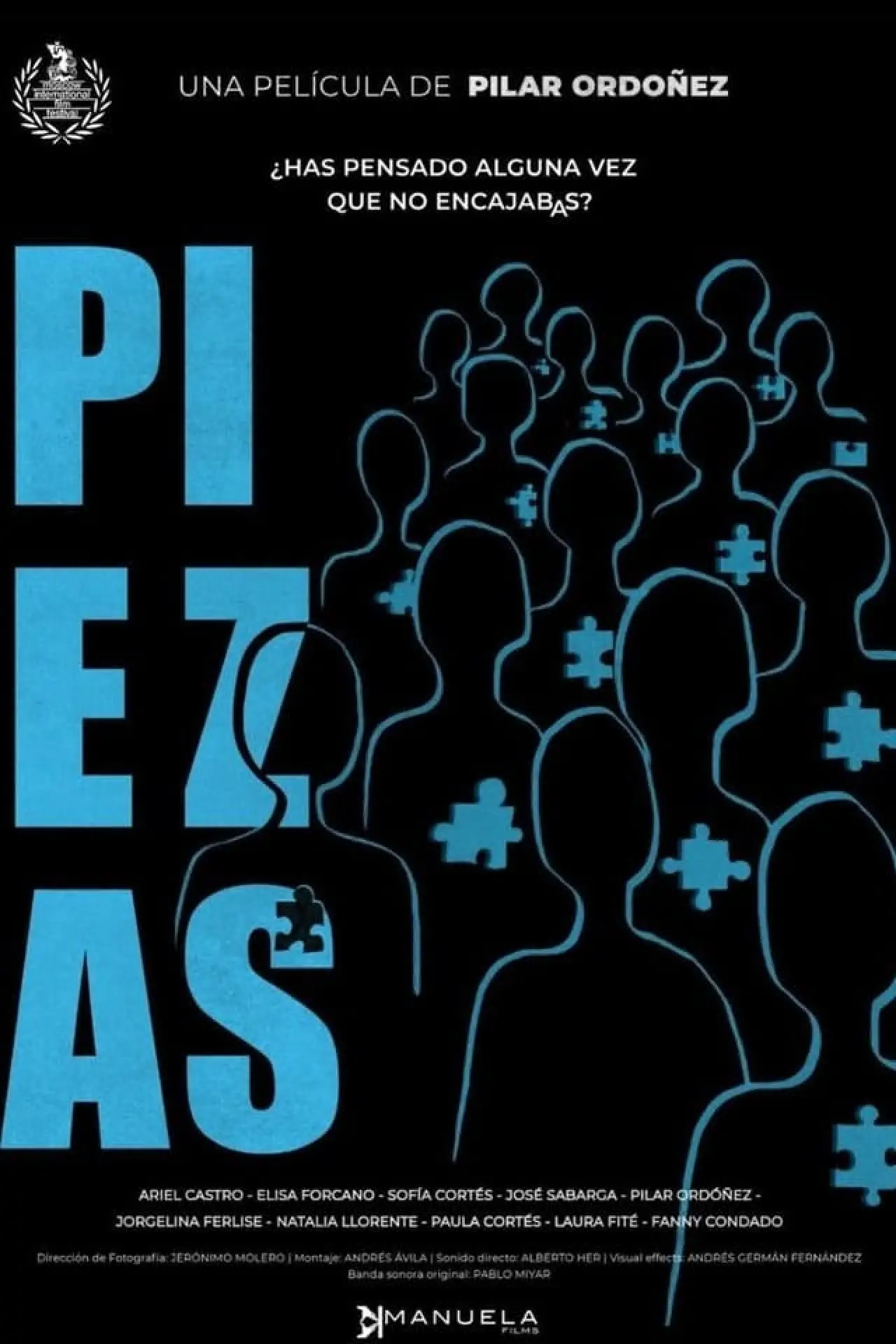 Постер до фільму "Piezas"