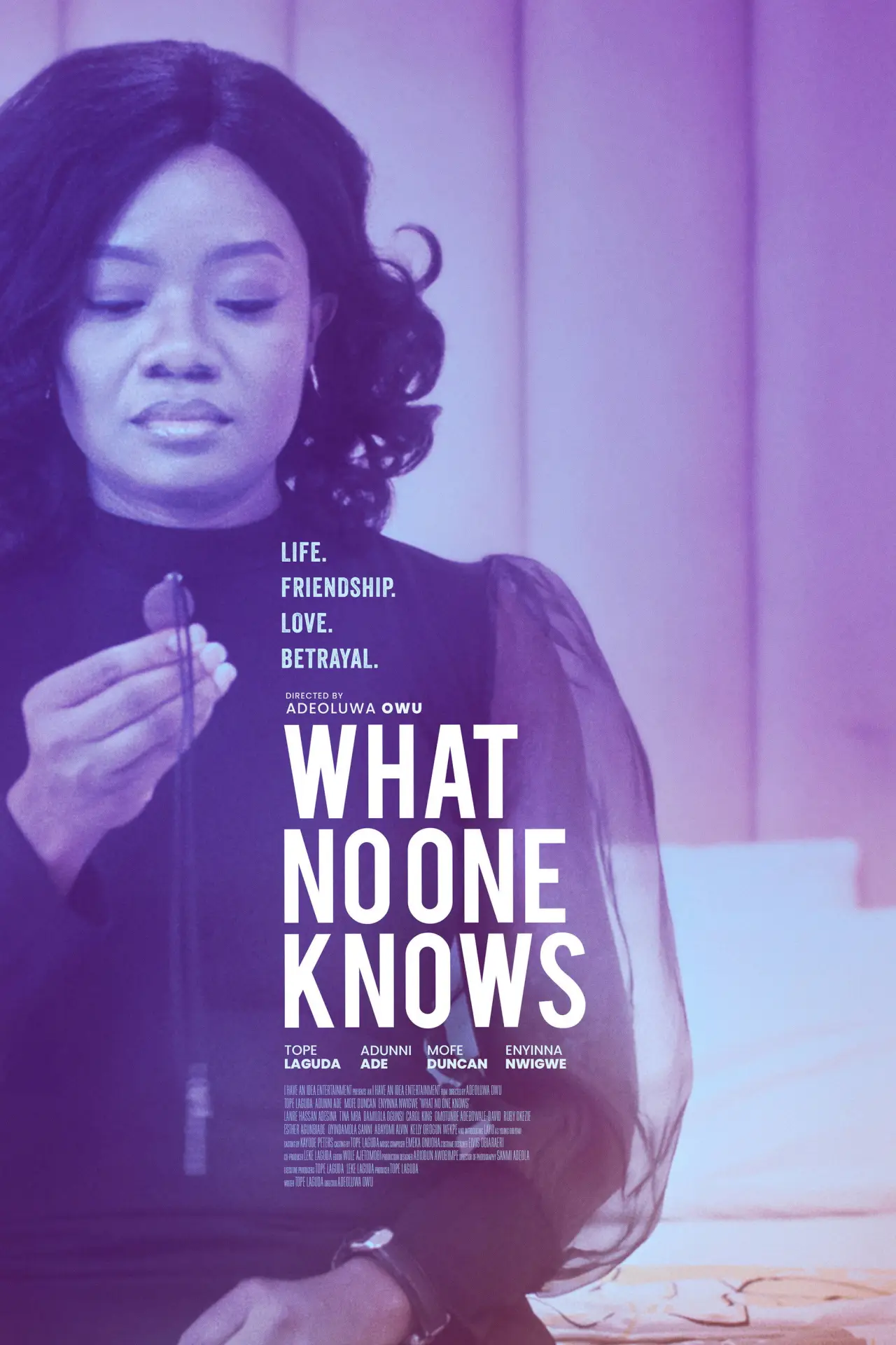 Постер до фільму "What No One Knows"