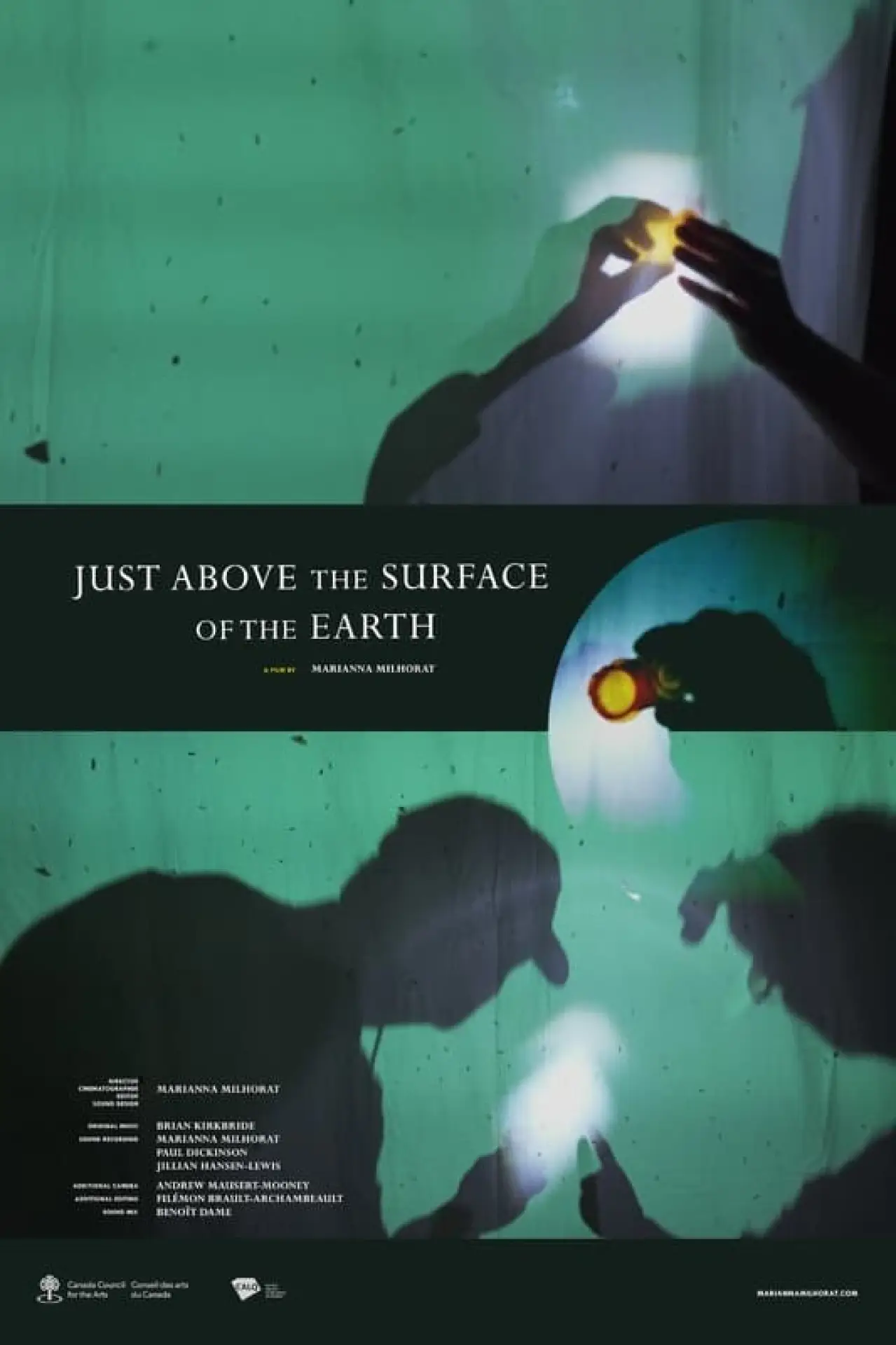 Постер до фільму "Just Above the Surface of the Earth (For a Coming Extinction)"