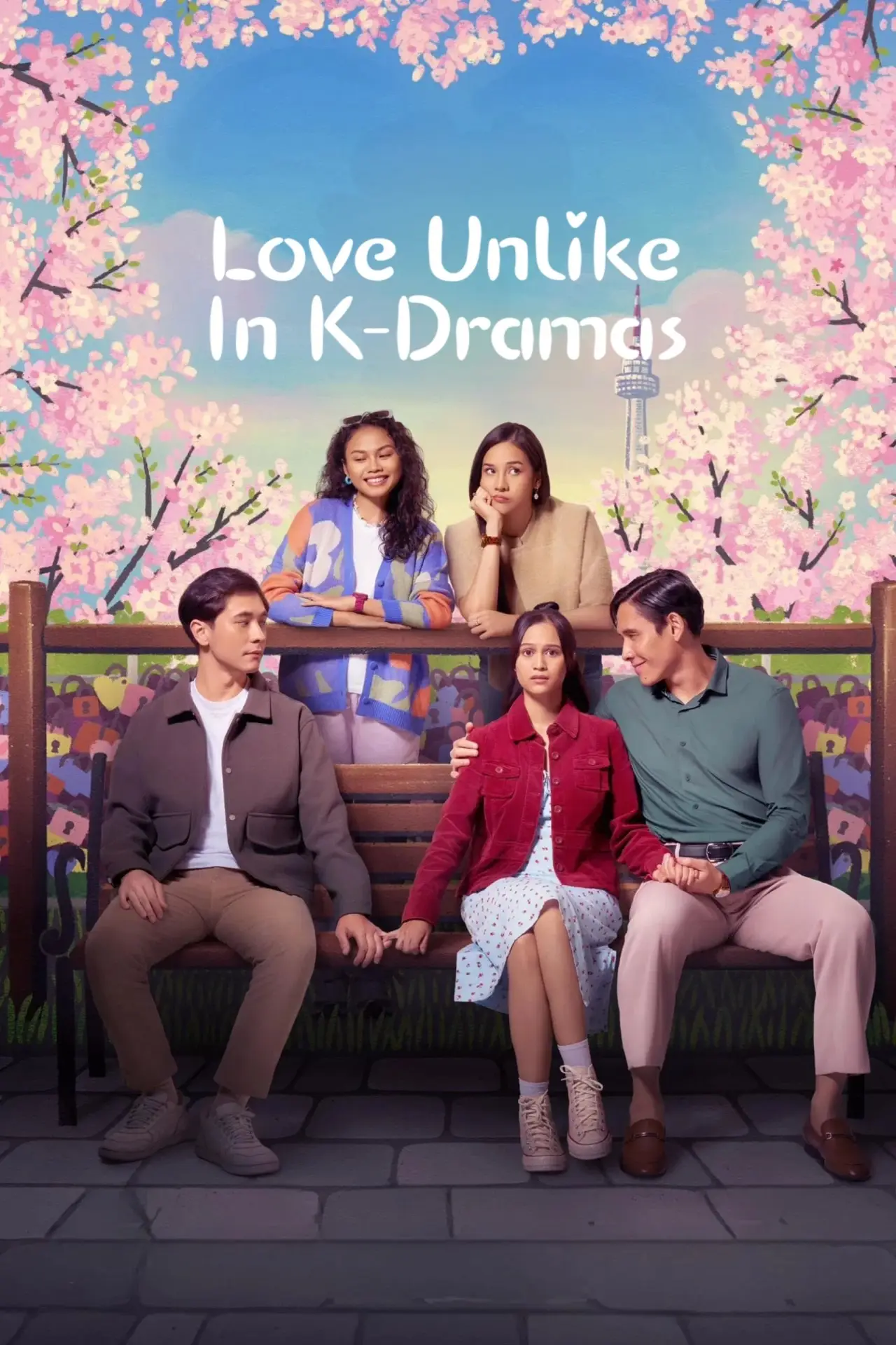 Постер до фільму "Cinta Tak Seindah Drama Korea"