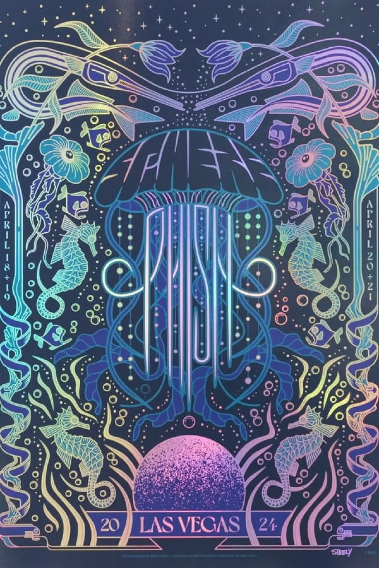 Постер до фільму "PHISH: 2024-04-20 SPHERE LAS VEGAS, NV"