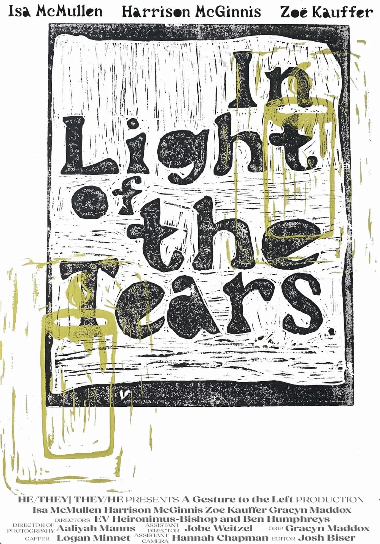 Постер до фільму "In Light of the Tears"