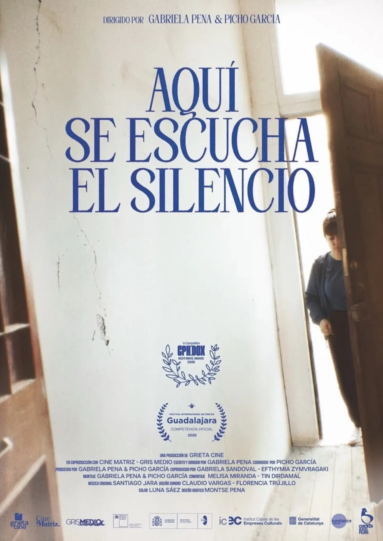 Постер до фільму "Aquí se escucha el silencio"