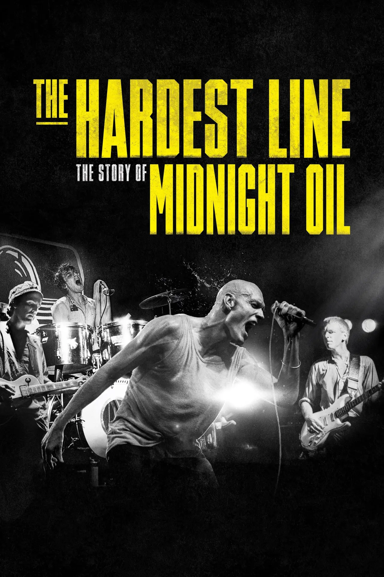 Постер до фільму "Midnight Oil: The Hardest Line"