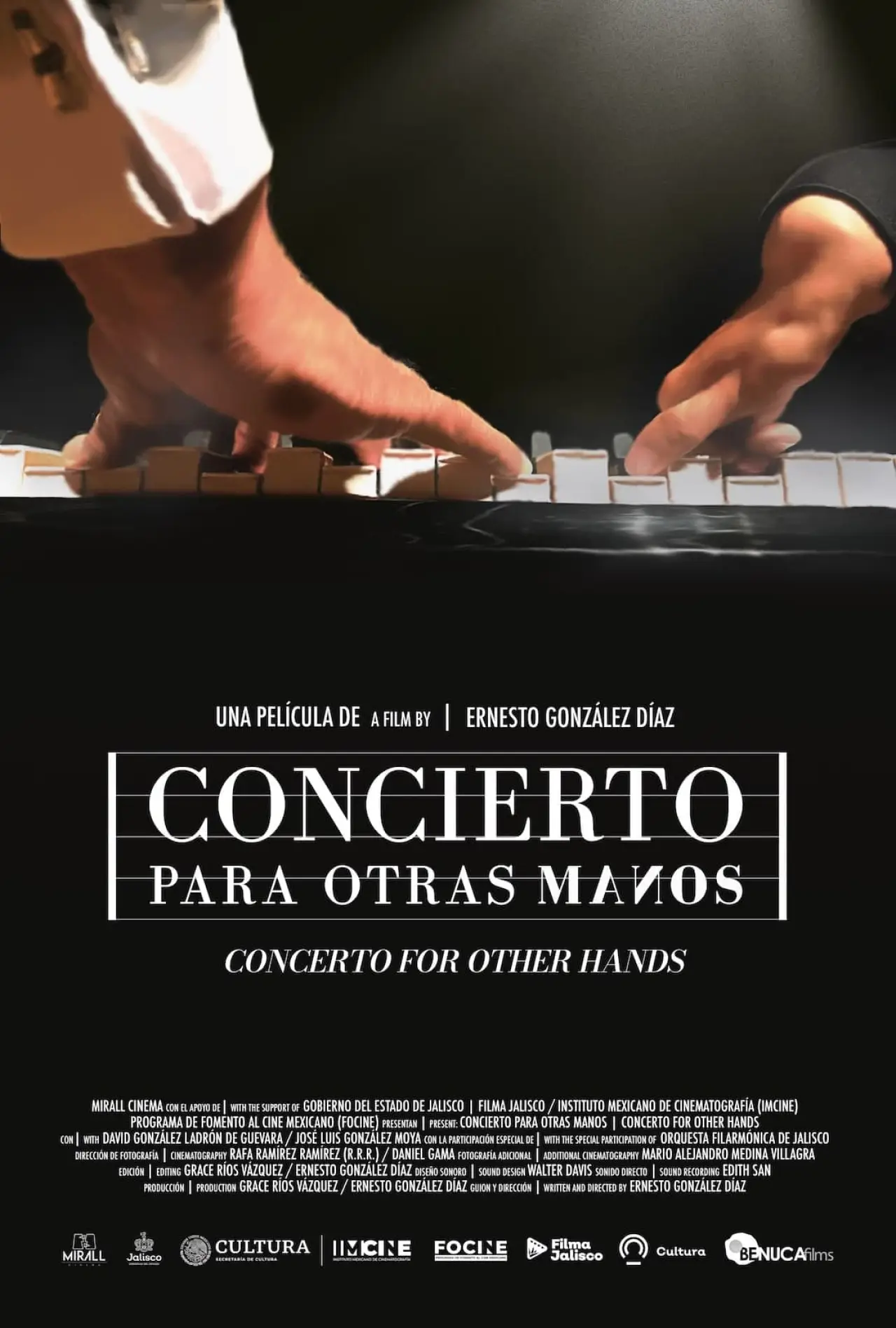 Постер до фільму "Concierto para otras manos"