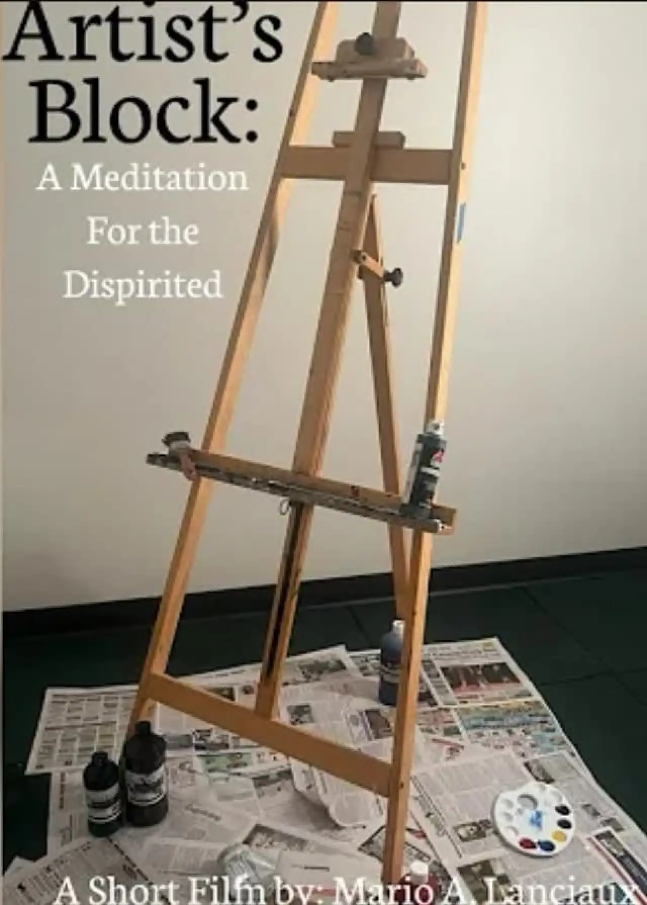 Постер до фільму "Artist’s Block: Meditation for the Dispirited"