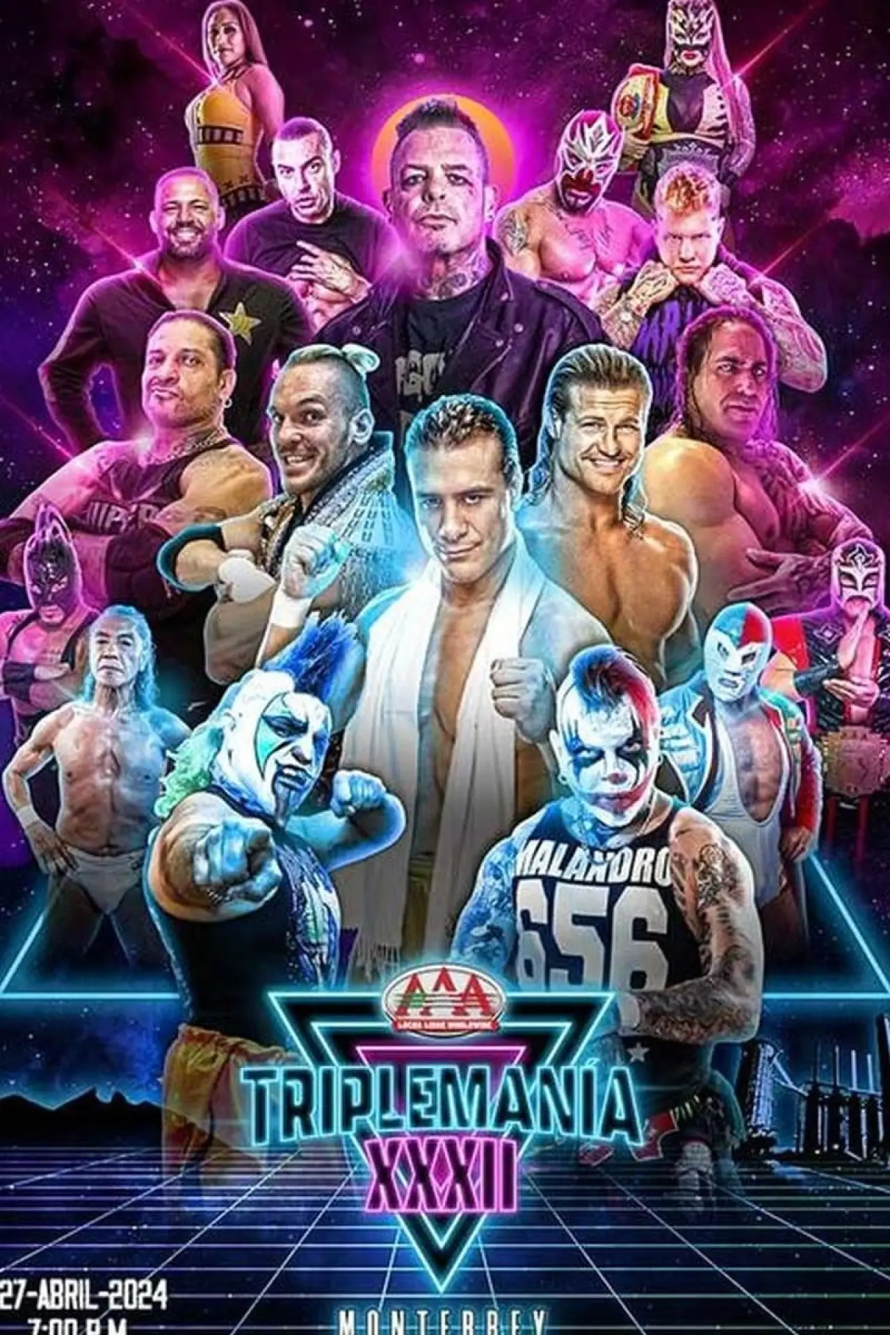 Постер до фільму "AAA Triplemania XXXII: Monterrey"