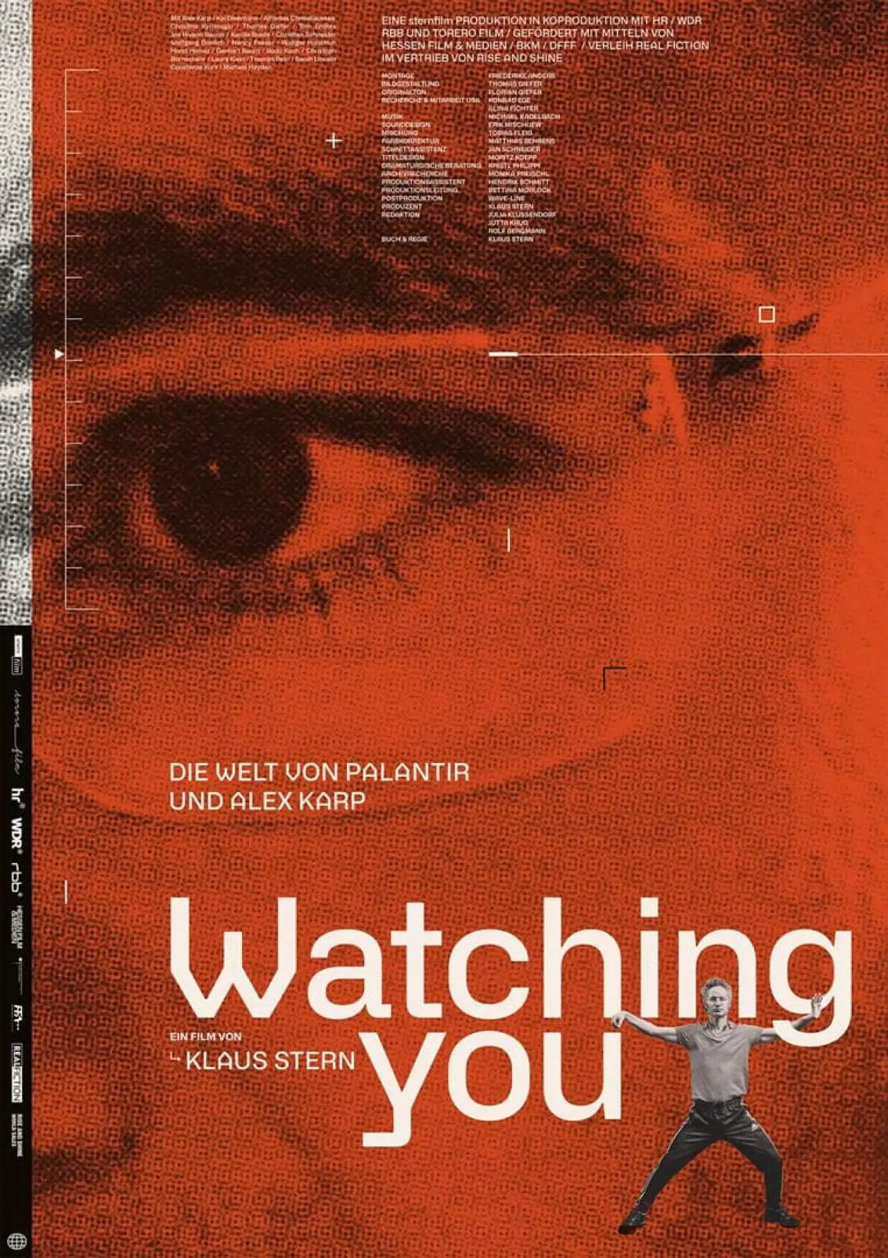 Постер до фільму "Watching You - Die Welt von Palantir und Alex Karp"