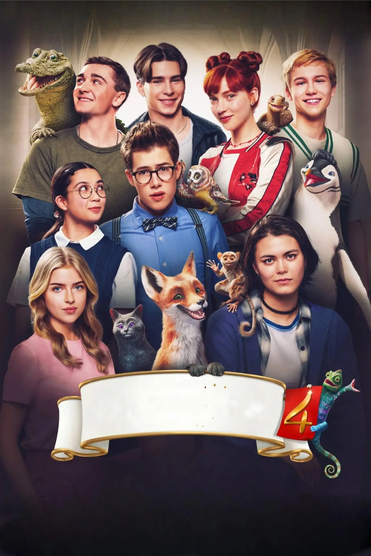 Постер до фільму "Die Schule der magischen Tiere 4"