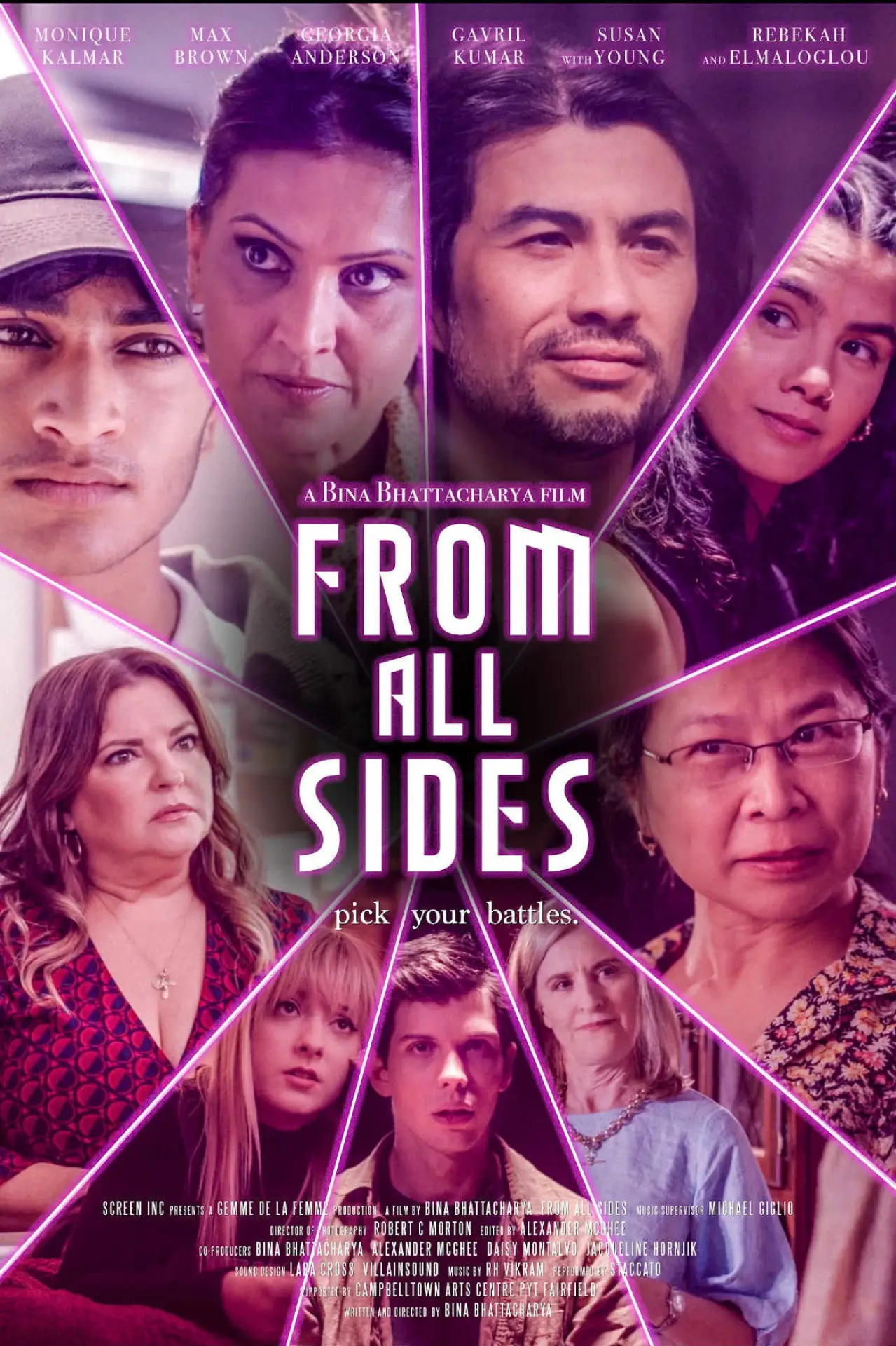 Постер до фільму "From All Sides"