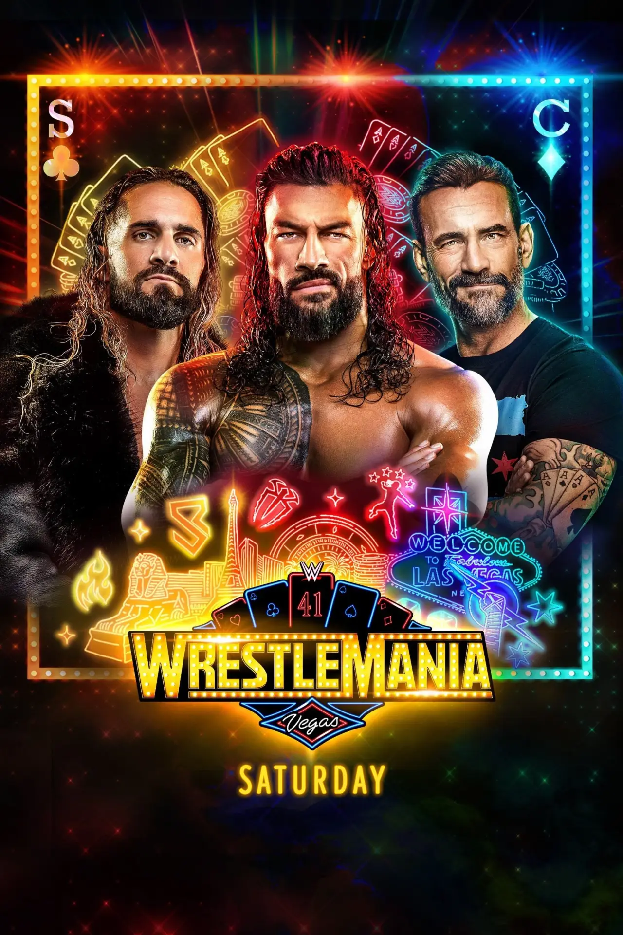 Постер до фільму "WrestleMania 41: Saturday"