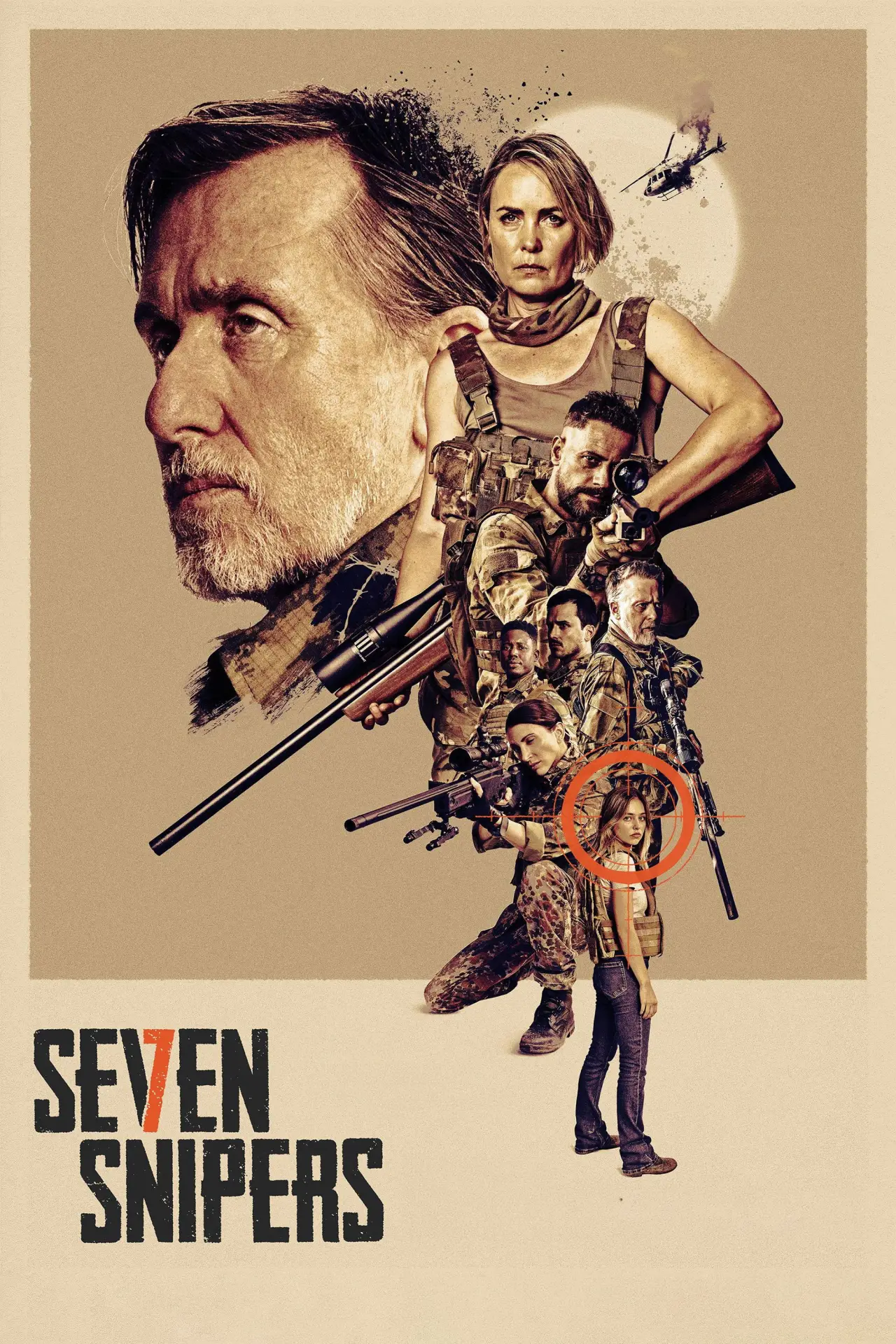 Постер до фільму "Seven Snipers"